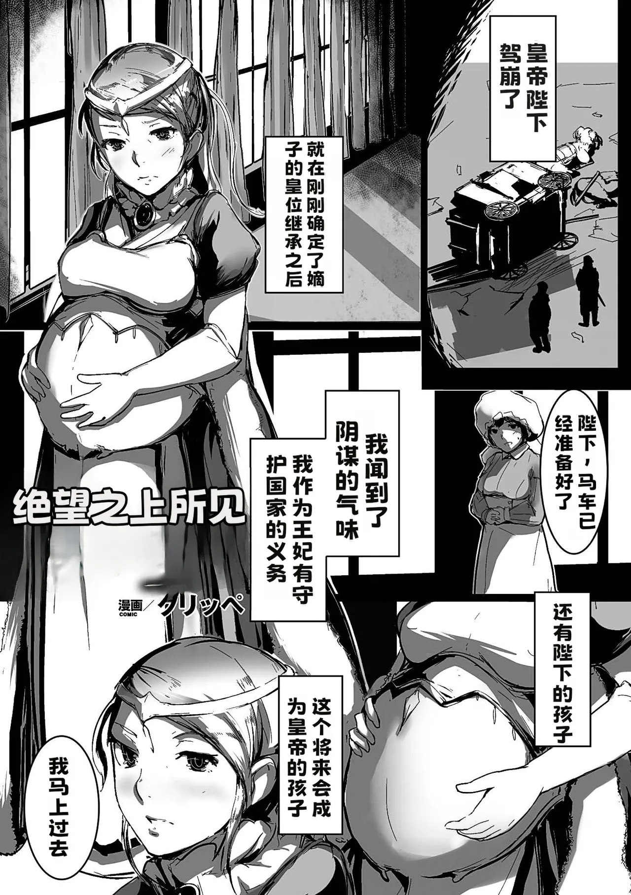 絶望の王妃【中文翻译】 page 1 full
