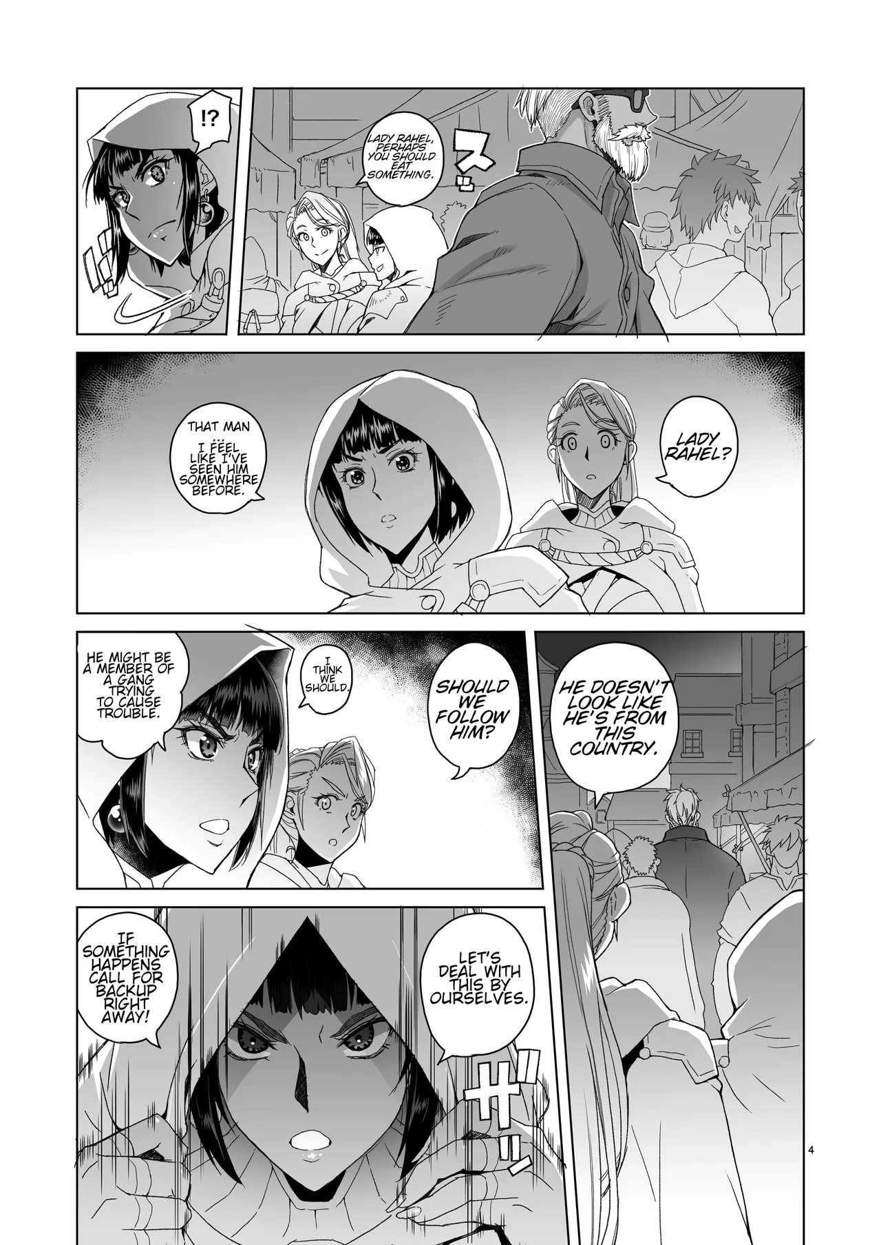 Onnakishi Rael to Suzuiro no Mori no Kiba 2 | Lady Knight Rahel and The Silvery Forest Fang 2 page 3 full