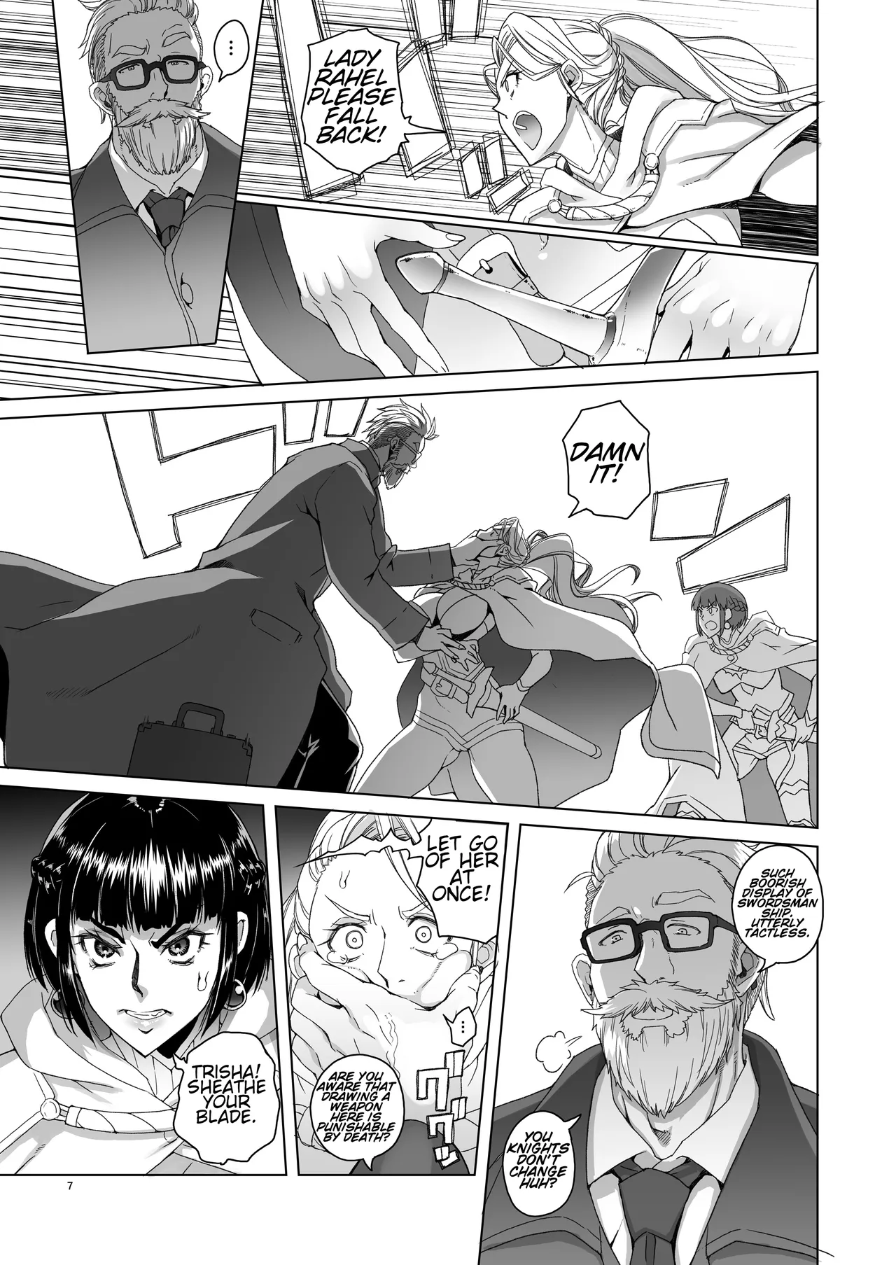 Onnakishi Rael to Suzuiro no Mori no Kiba 2 | Lady Knight Rahel and The Silvery Forest Fang 2 page 6 full