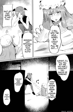 [Shinigahachi (Shinigahachi)] Majo to Koakuma, Kankaku Shadan Ana ni Ochiru. (Touhou Project) [English] [SCANMTL] — page 11