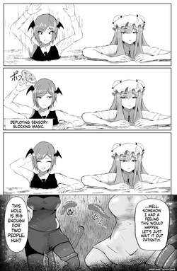 [Shinigahachi (Shinigahachi)] Majo to Koakuma, Kankaku Shadan Ana ni Ochiru. (Touhou Project) [English] [SCANMTL] — page 14