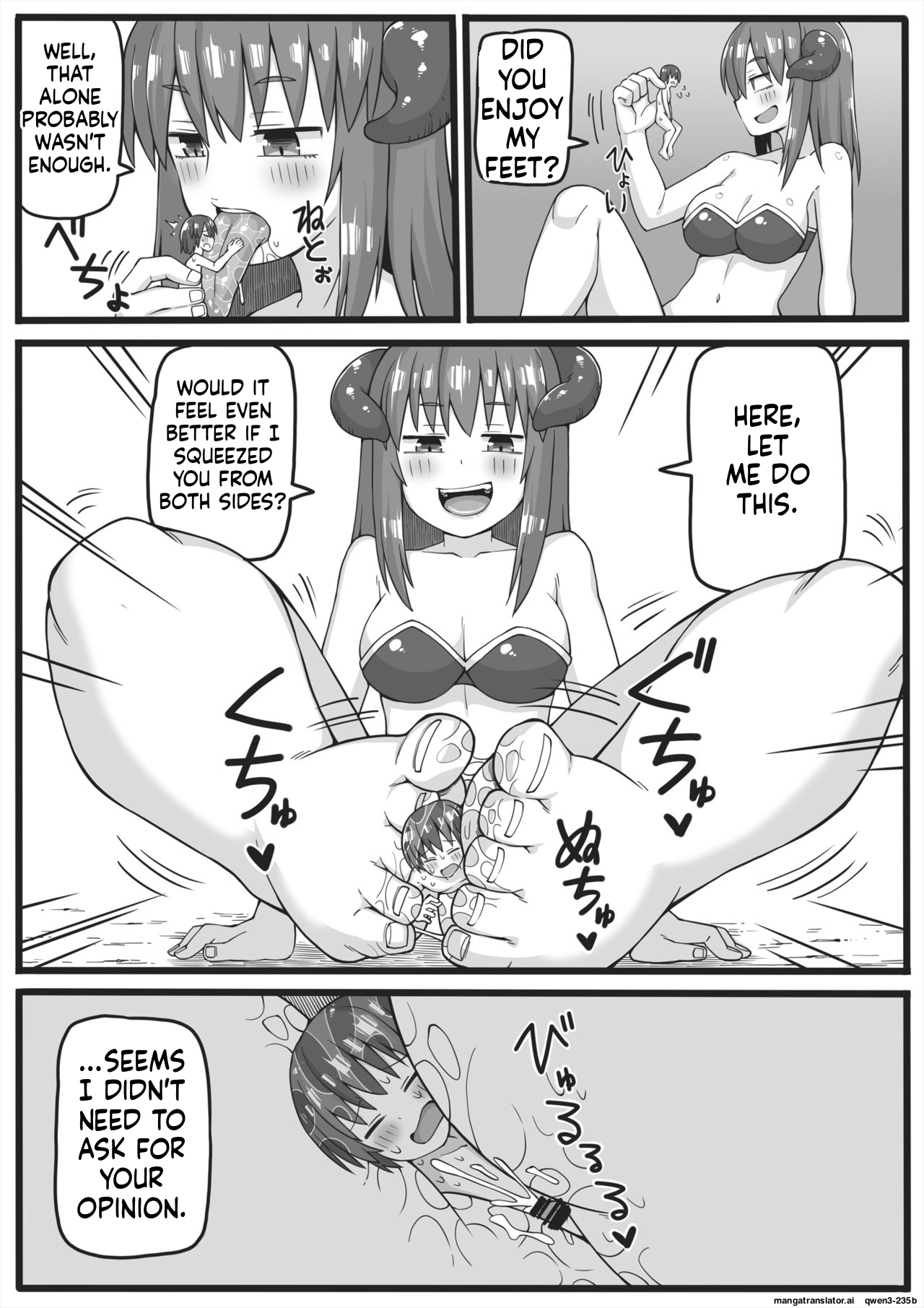 Yuusha ga Chiisaku sarete Ecchi na Koto o Sarete shimau Manga page 8 full