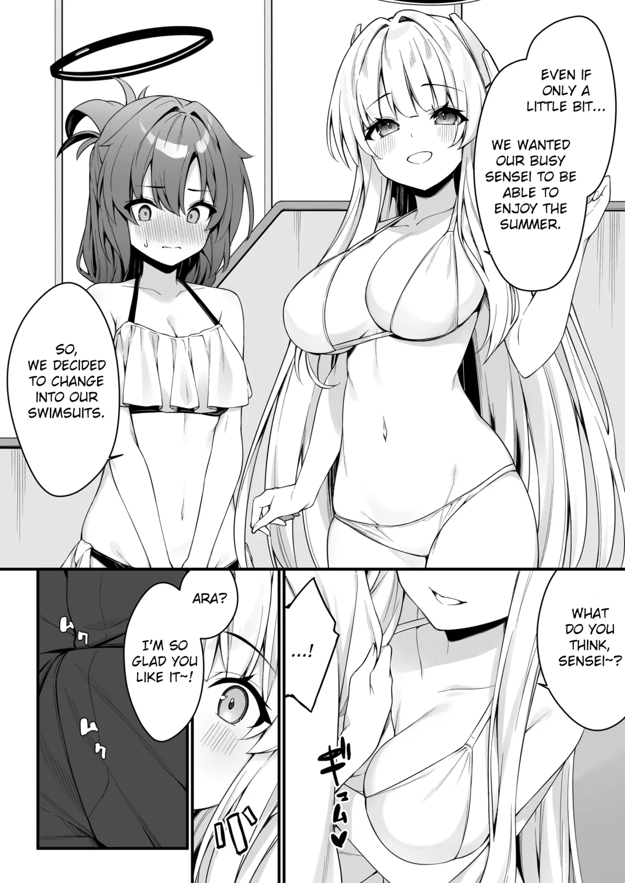 Yuuka to Noa to Endless Summer | Yuuka and Noa and the Endless Summer page 10 full