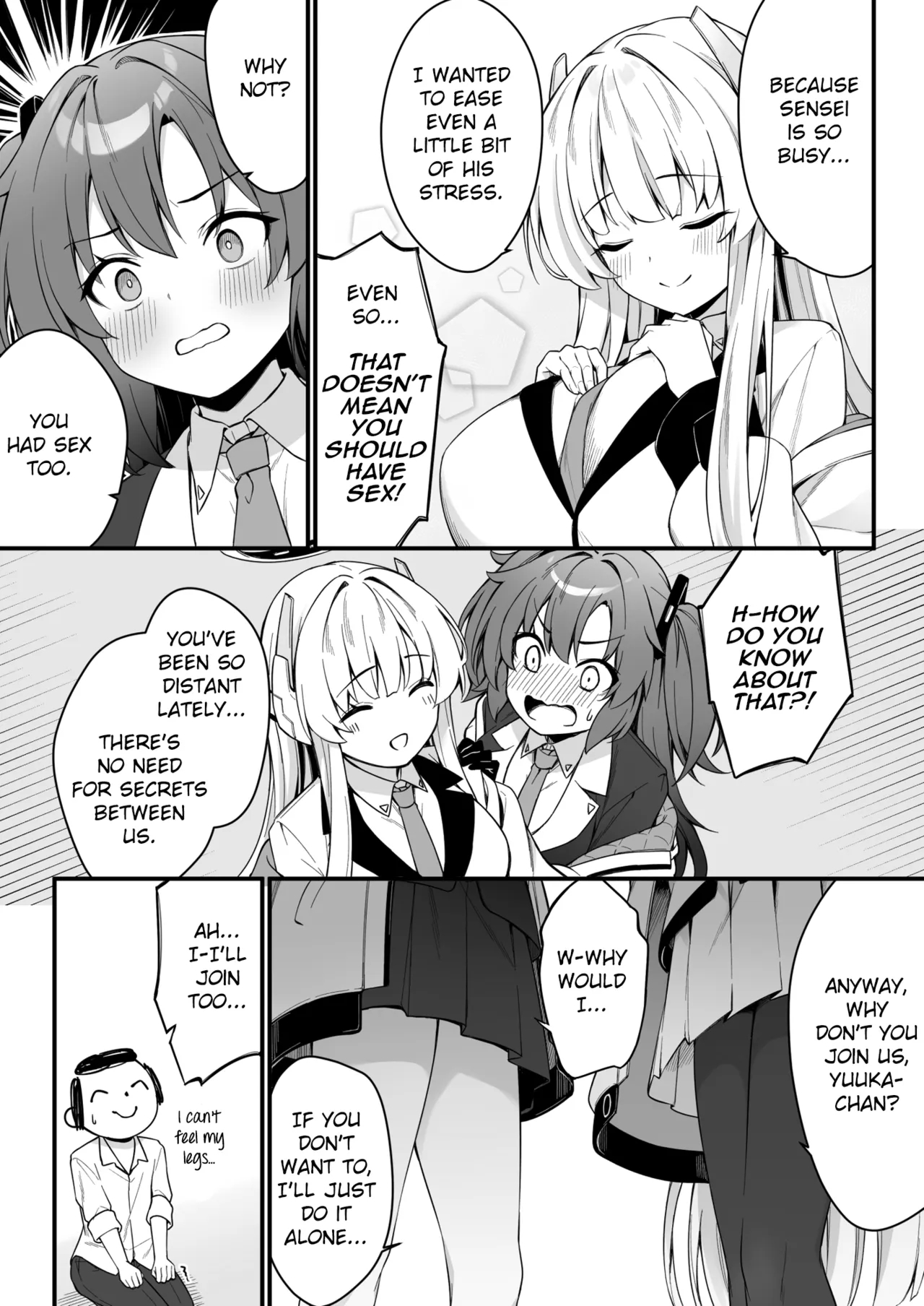 Yuuka to Noa to Endless Summer | Yuuka and Noa and the Endless Summer page 9 full