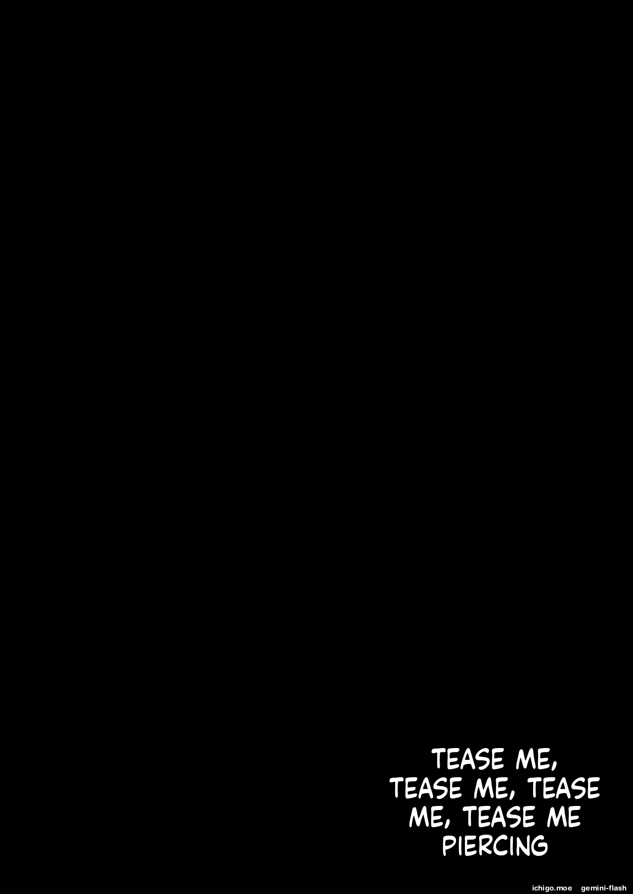 Jirashite Jirashite Jirashite Jirashite Pierce | Tease Me, Tease Me, Tease Me Teasing Piercing page 2 full