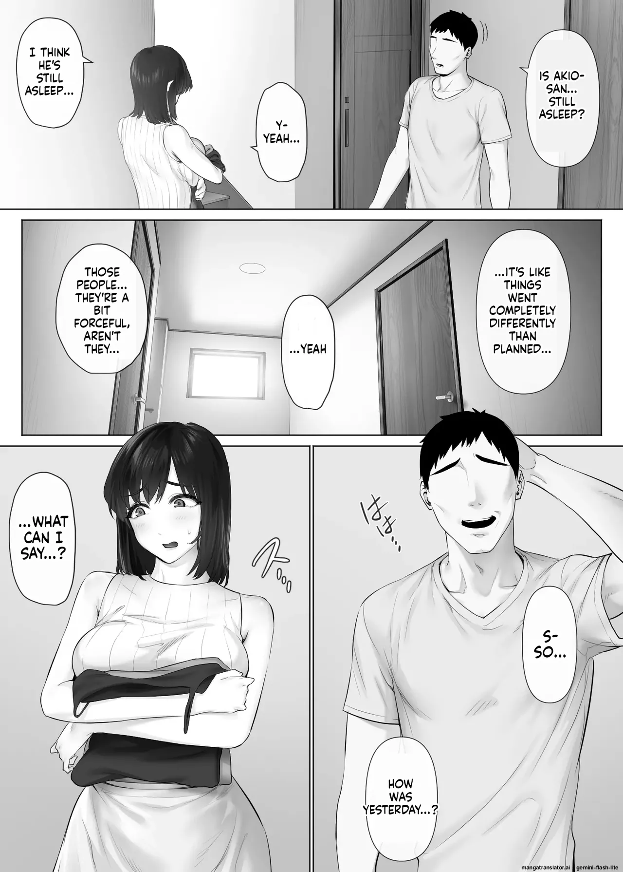 LeveChi na Swapping 3 ~Honrosareru Fuufu Hen~ page 4 full