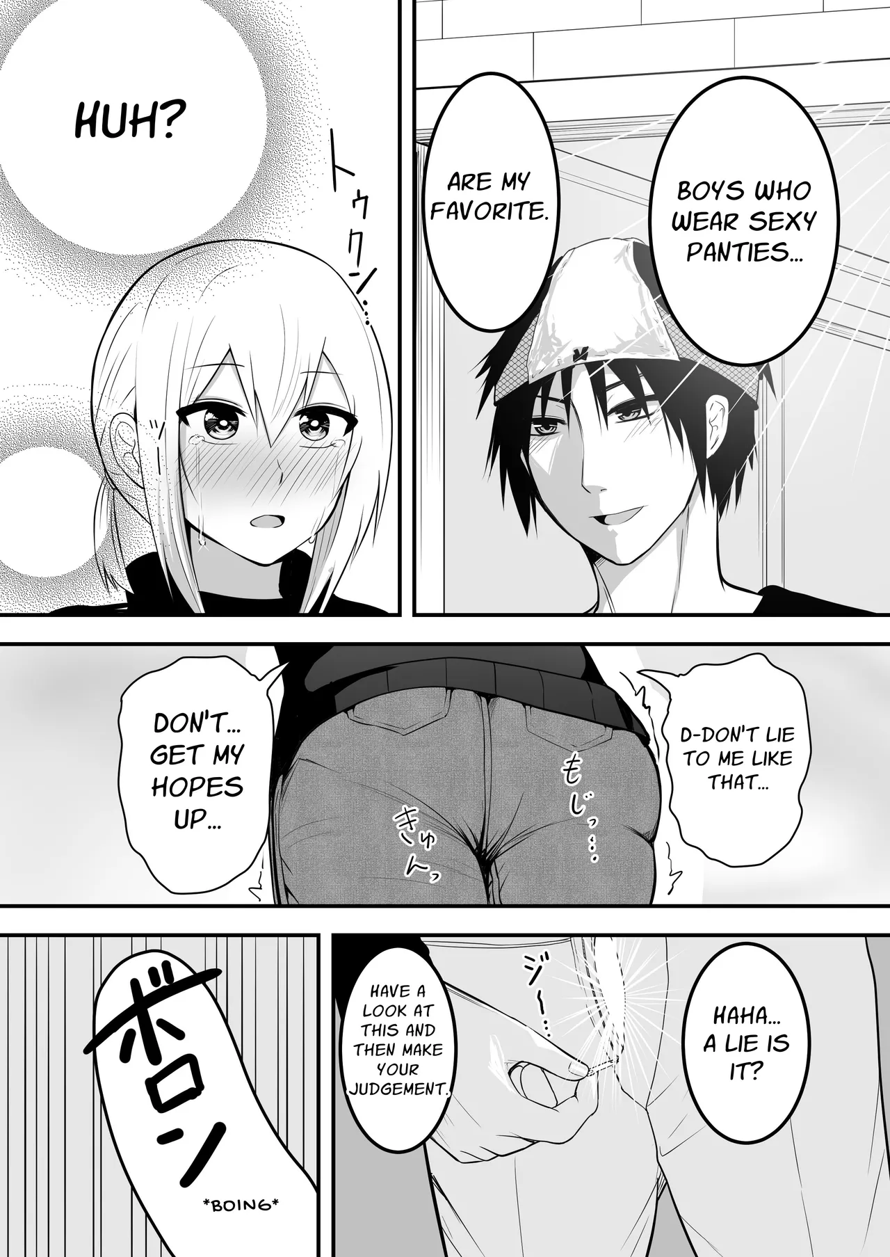 Flirty Lovey Homo Sex with a Cute Crossdressing Guy page 5 full