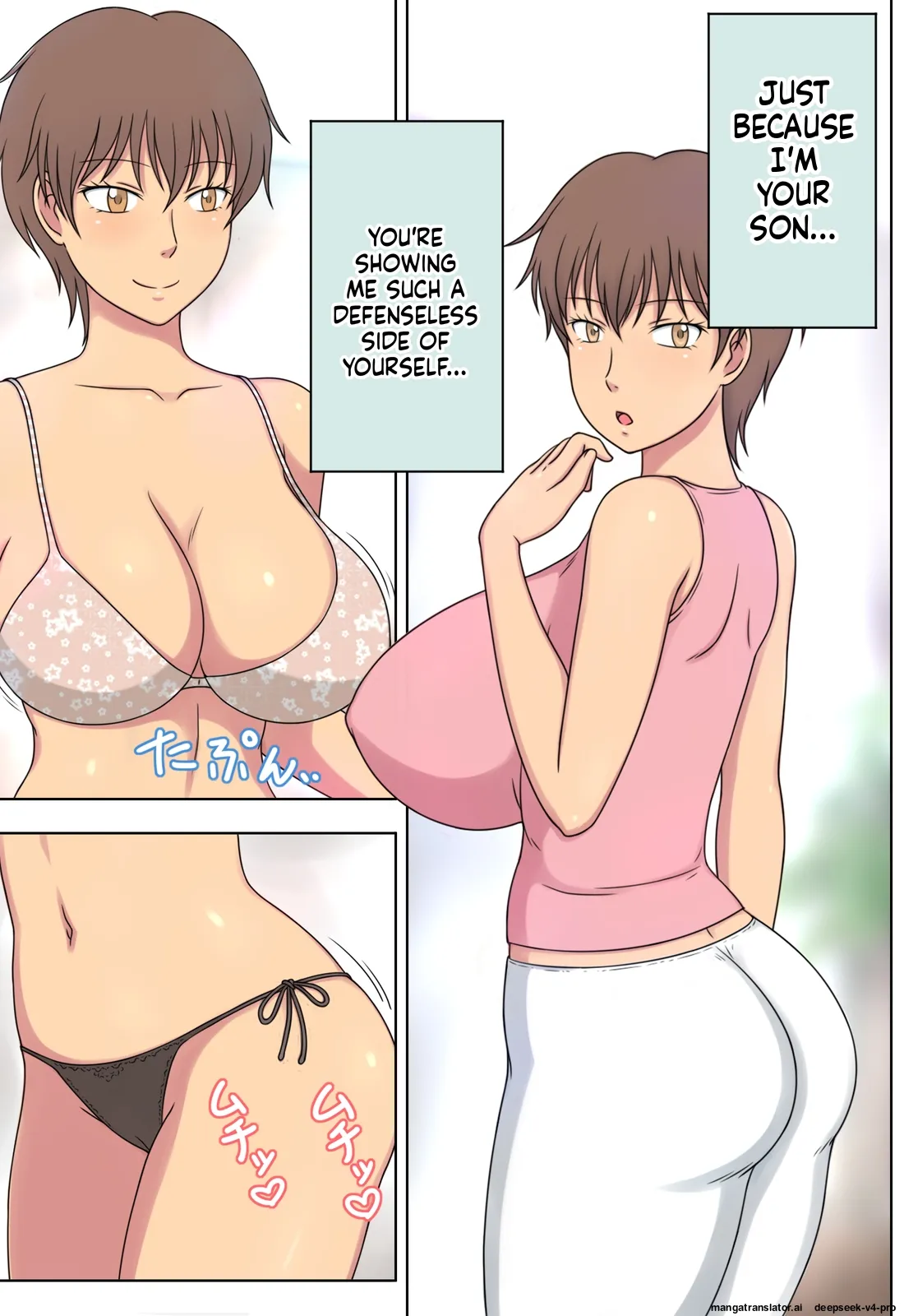 Eroi Haha to Gaman Dekinai Musuko page 3 full