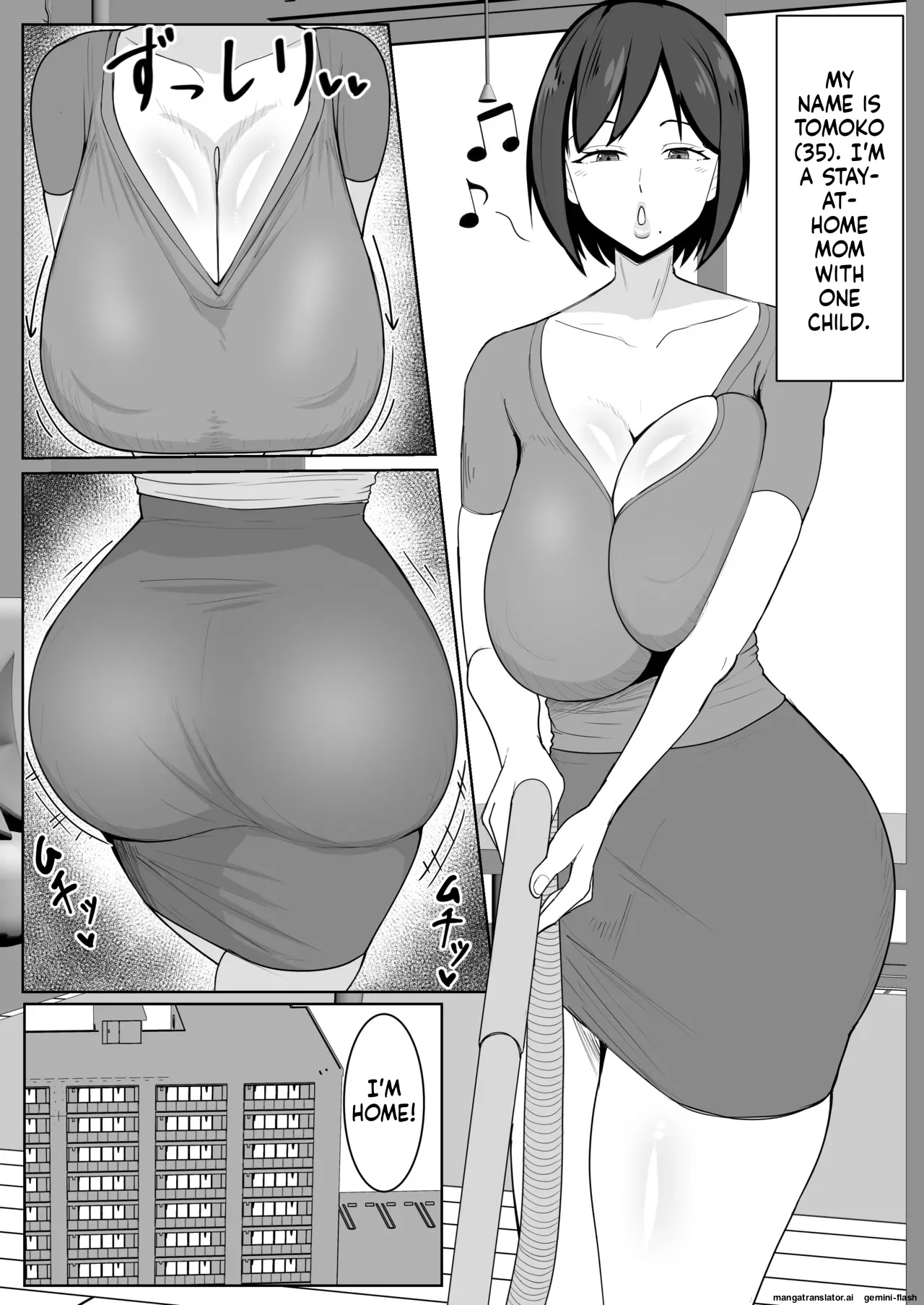 Oshi ni Yowai Mama page 4 full