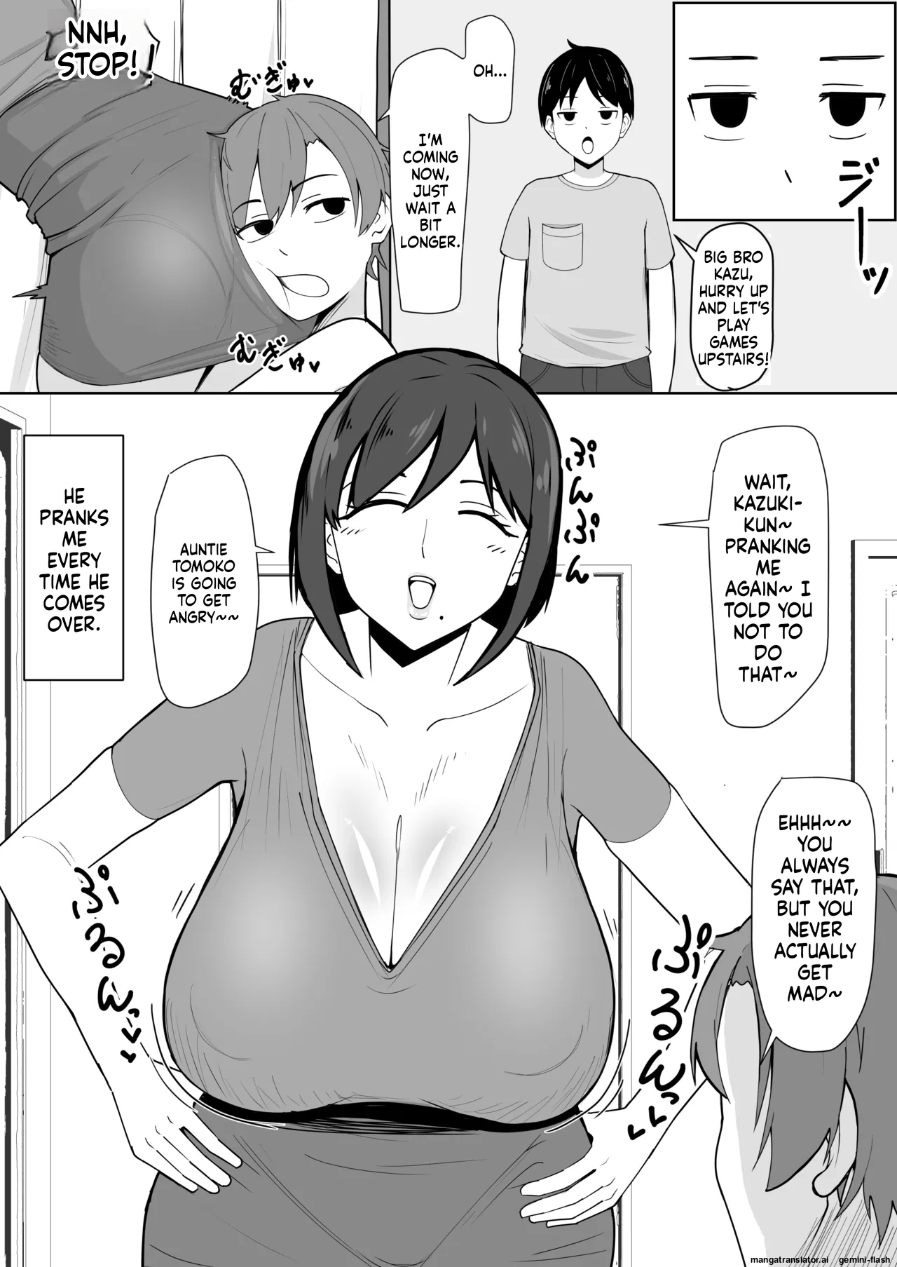 Oshi ni Yowai Mama page 6 full