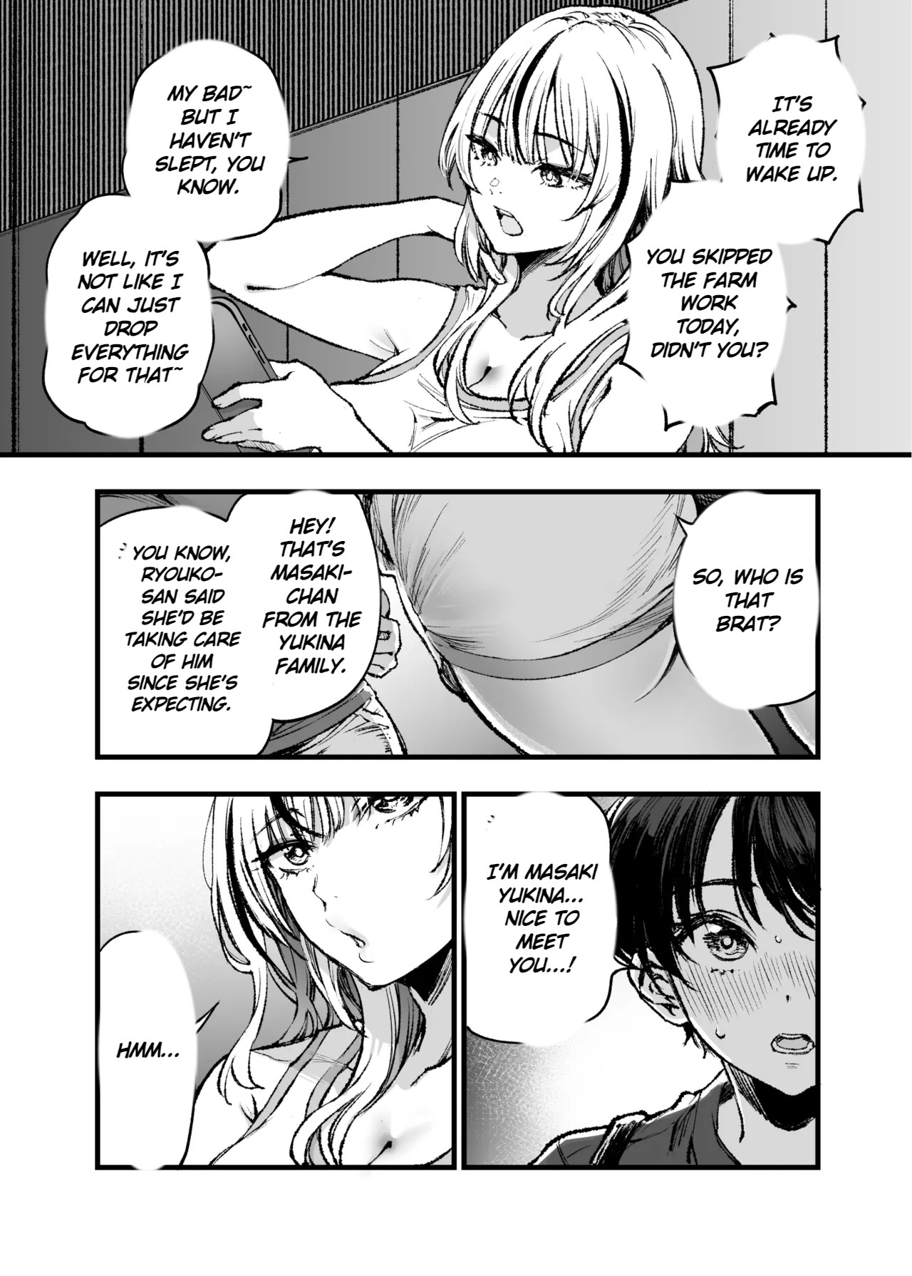 The Boy Embraced by Big Sister Summer page 4 full