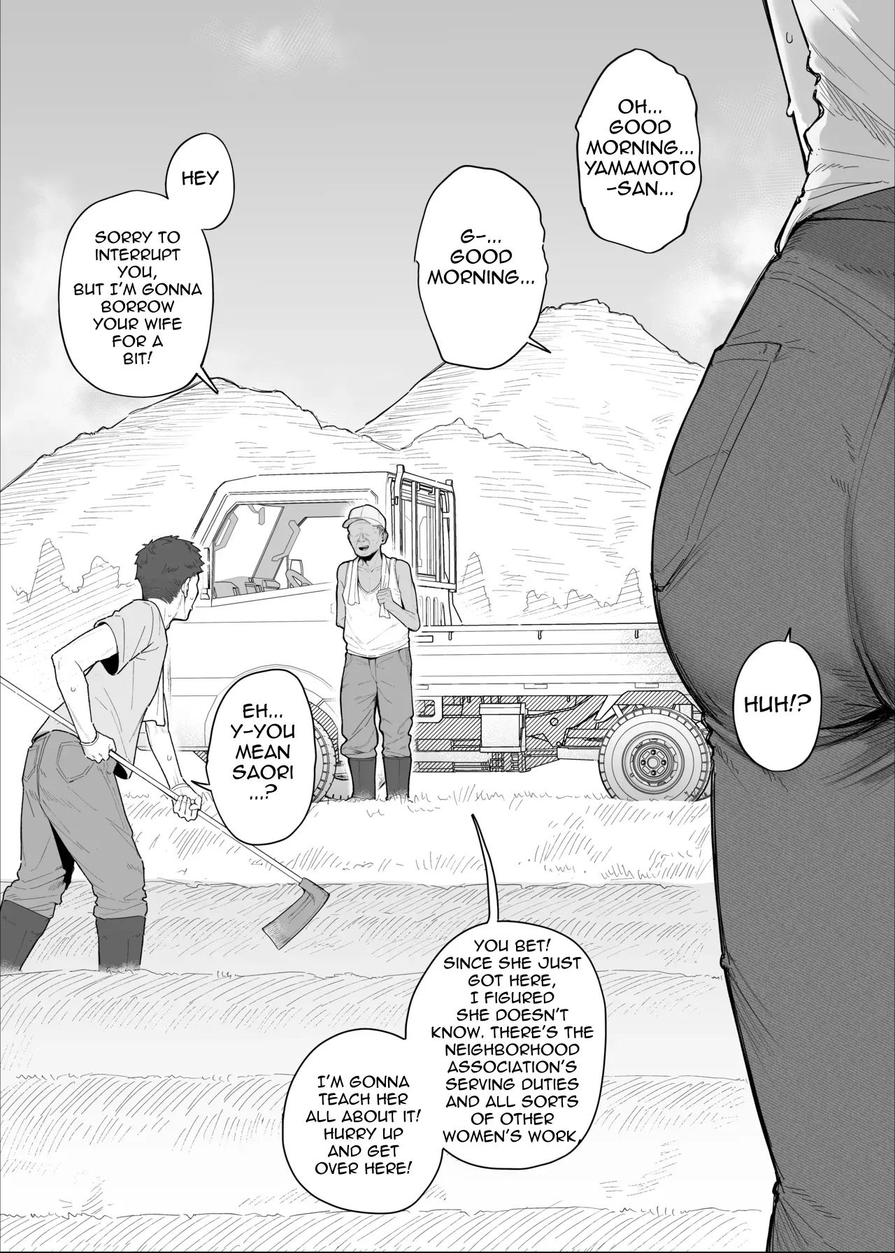 Yobai Fuushuu no aru mura ni Ijuushite shimatta Fuufu Chapter 2 page 2 full