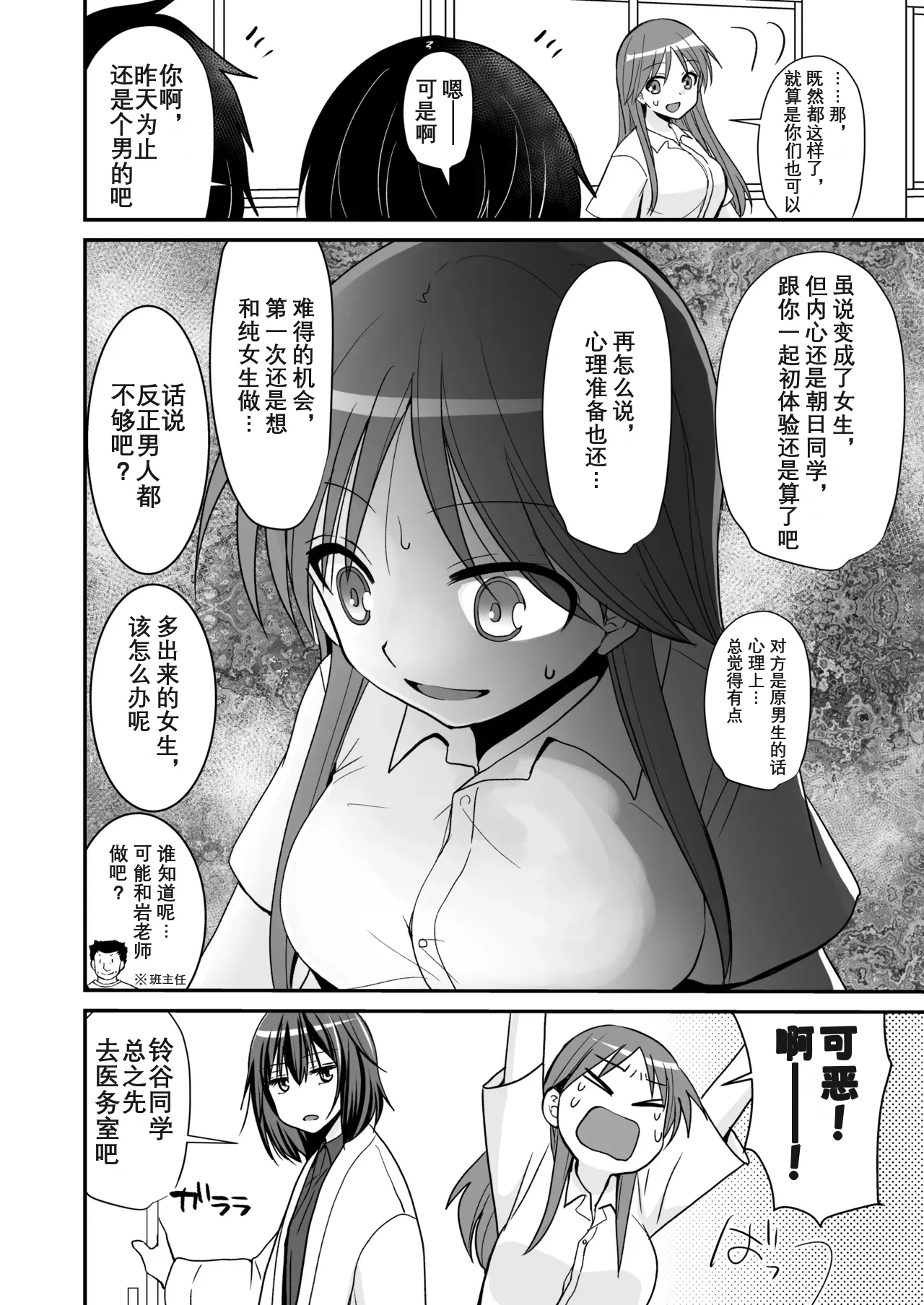 SEX Jisshuu Toujitsu ni Ore dake Nyotaikaa!? page 9 full