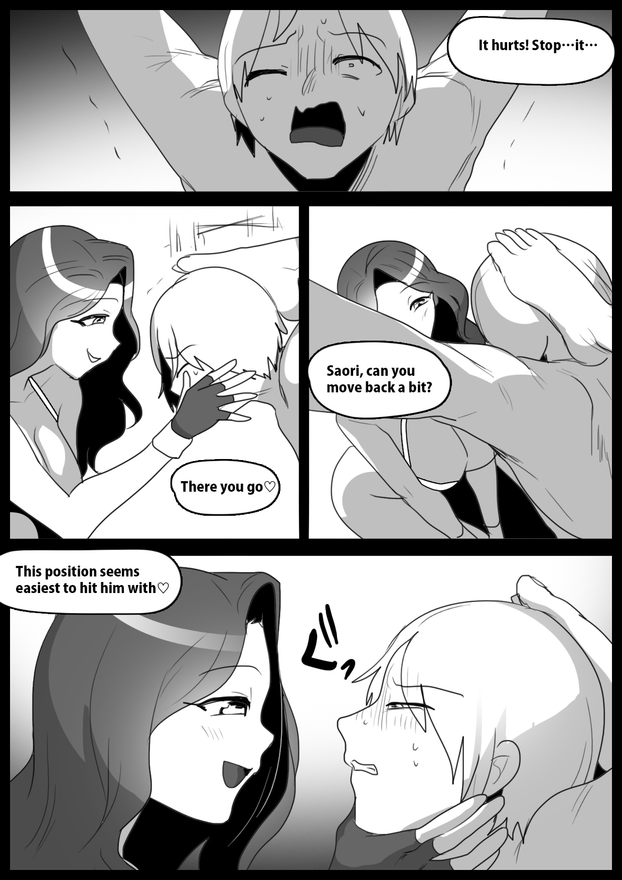 Girls Beat! vs Kurohachi Shiori & Saori page 10 full