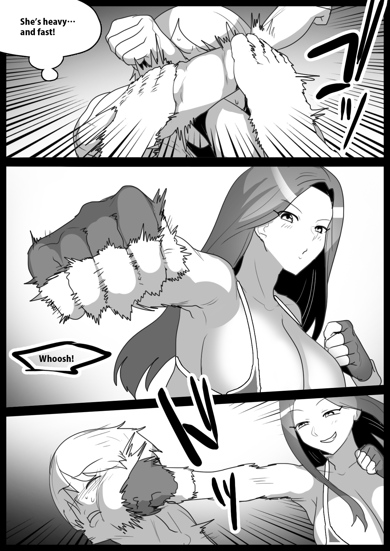 Girls Beat! vs Kurohachi Shiori & Saori page 4 full