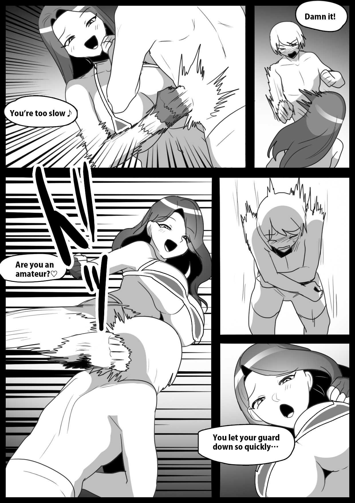 Girls Beat! vs Kurohachi Shiori & Saori page 5 full