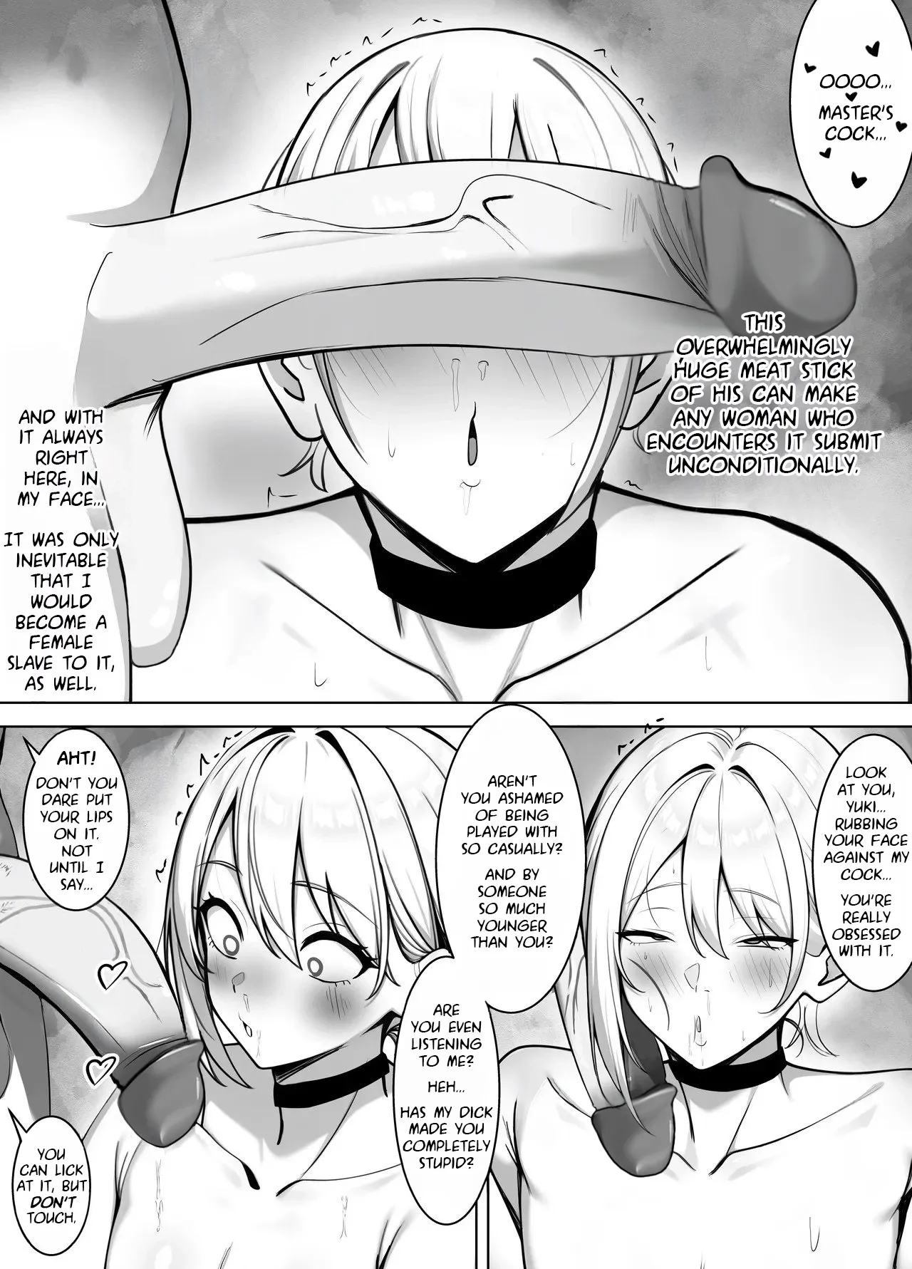 At Work, He is Just an Ordinary Office Worker... But at Home, SHE is Kept as a Pet by Her Young Master page 8 full