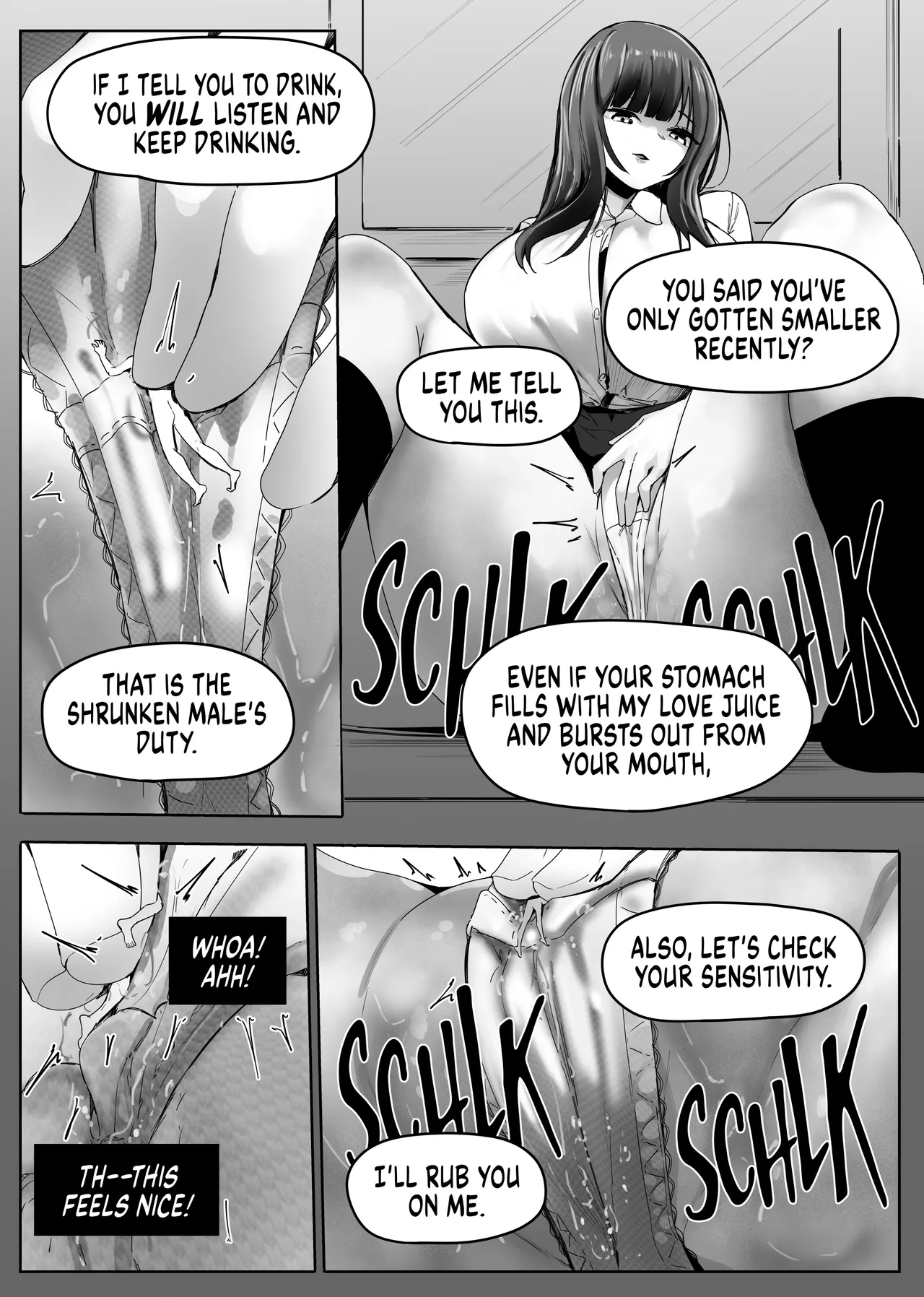 Surrounded By Girls On The Train page 10 full