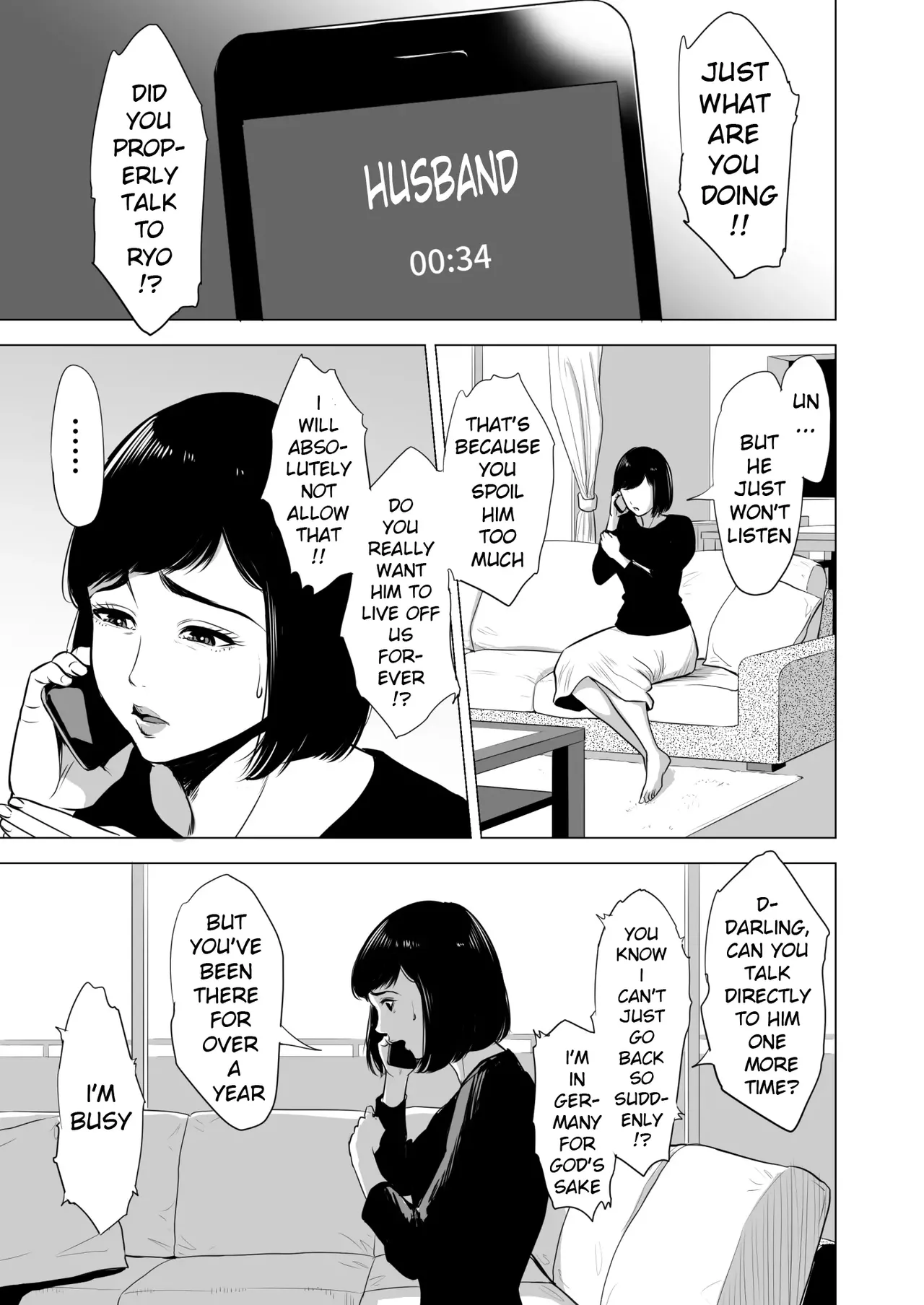 Haha no Tsutome ~Hikikomori Musuko no Seishori Dougu~ | English page 4 full