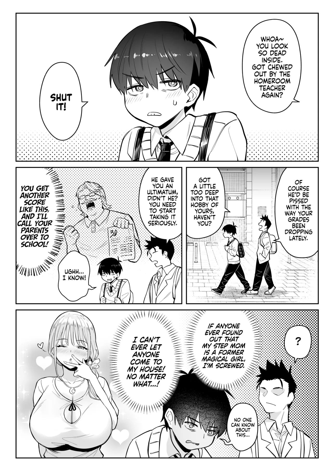 Moto Mahou Shoujo no Kazoku Banashi Tsuki 2 | Former Magical Girl's Family Story: Tsuki 2 page 10 full