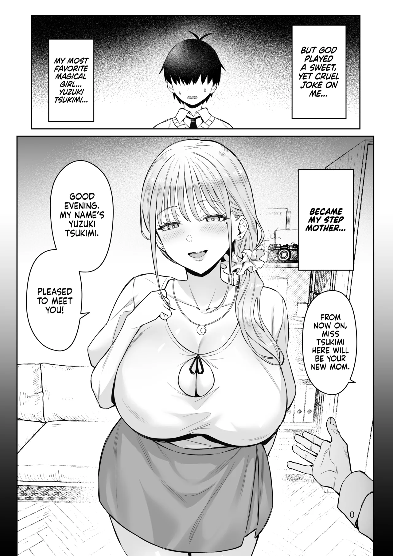 Moto Mahou Shoujo no Kazoku Banashi Tsuki 2 | Former Magical Girl's Family Story: Tsuki 2 page 7 full