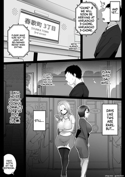 [Nezumi no Haha (Nezumi Nobo)] Jimi-tsuma-san to Gyaru-tsuma-san, Hitozuma Tetsudou Nobori-iki — page 13