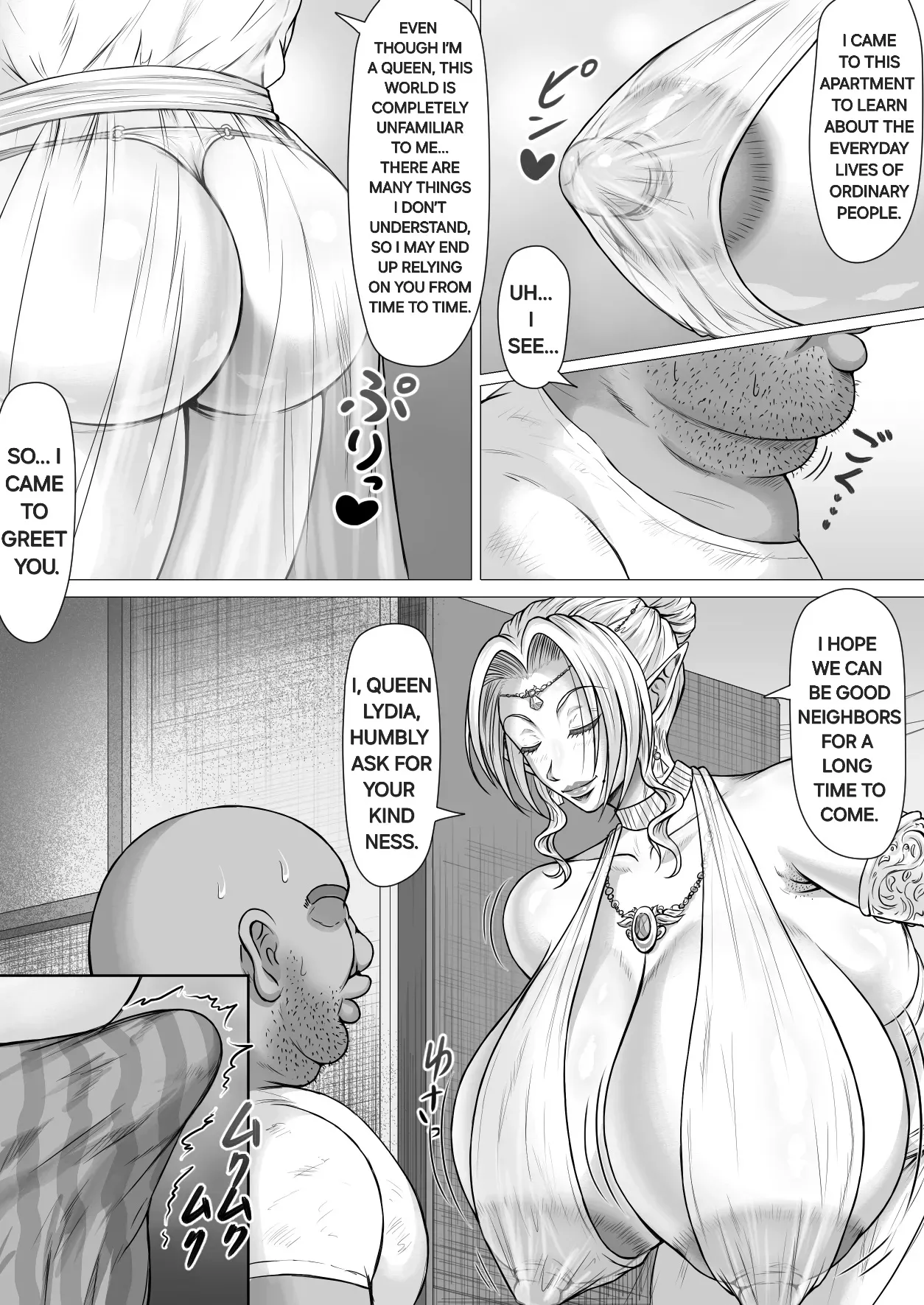 The naive, curvy elf lady who just moved in next door! page 5 full