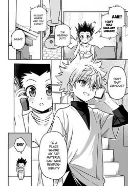(Re:HUNTER 11) [Chouki Ryokou (5tuka)] Gamen Goshi ja Monotarinai! | Looking at You Through a Screen Is Not Enough! (Hunter x Hunter) [English] {Chin²} — page 11