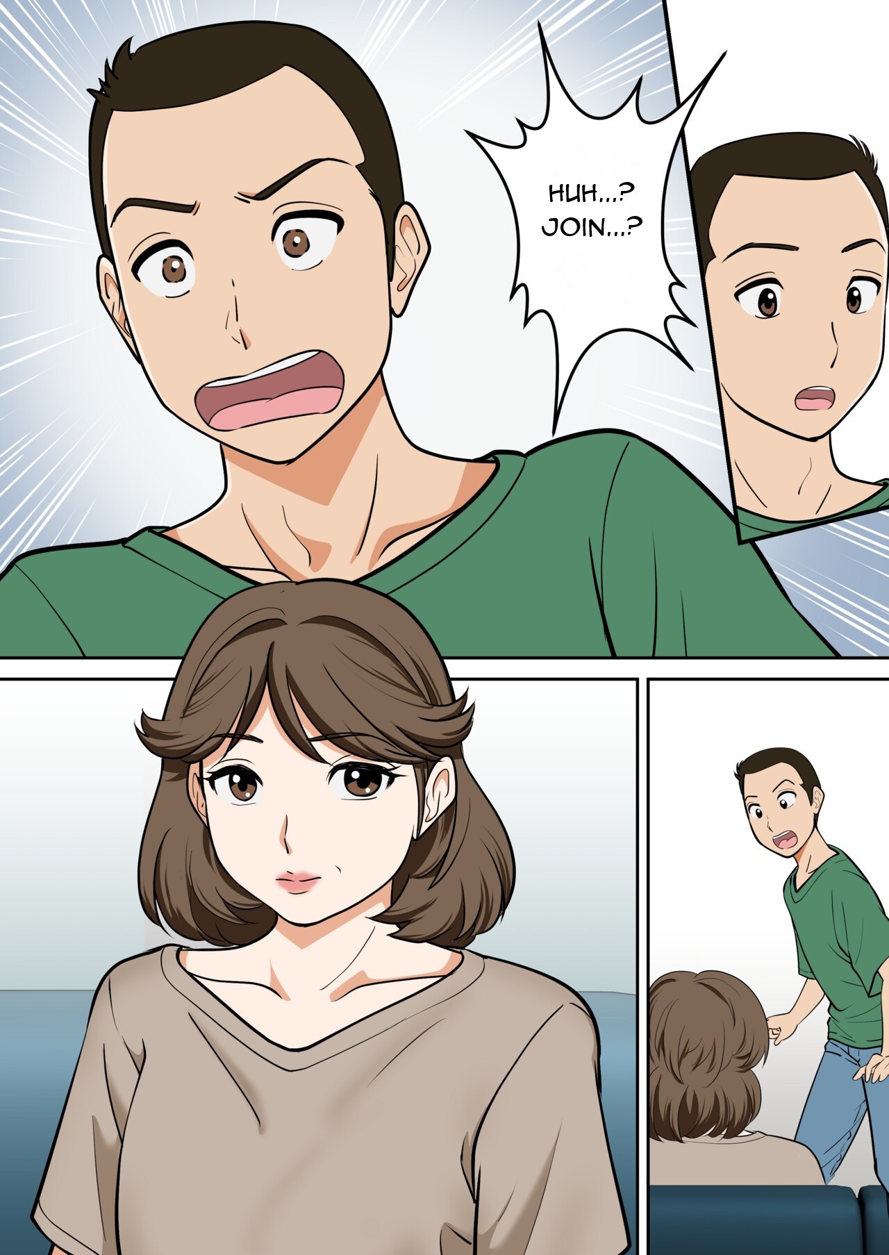 Arafo-Kaachan no Ninkatsu! Donichi wa chichi to! Heijitsu wa Musuko to! - A Mom in Her 40s Tries to Conceive! Weekends with Dad... page 9 full