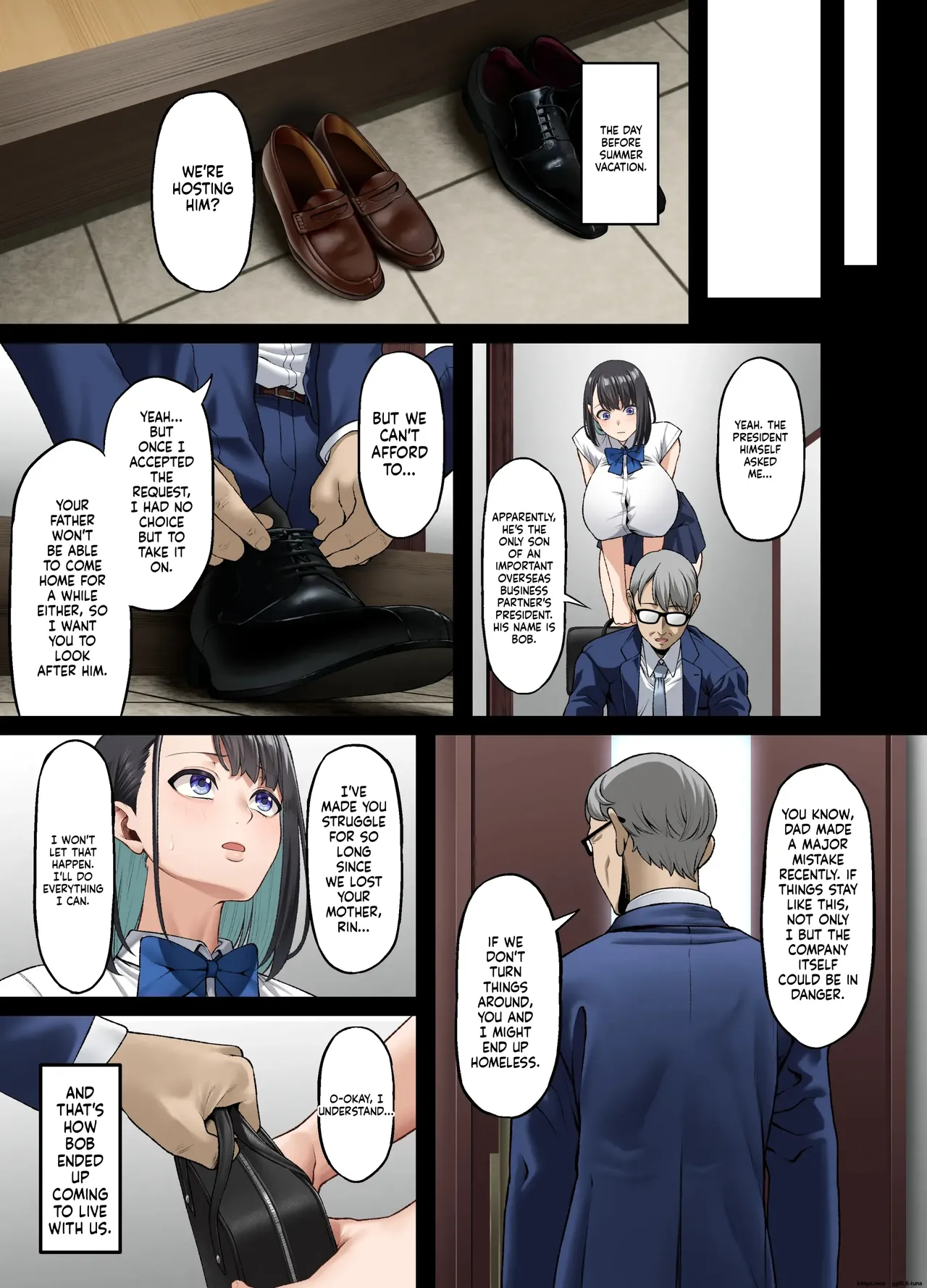 Homestay-chuu no Kokujin Chinpo ni Kanojo ga Mesu Ochi Saserareta Hanashi | The Story of My Girlfriend Falling Under the Spell of a Black Guy While Hosting a Homestay page 7 full