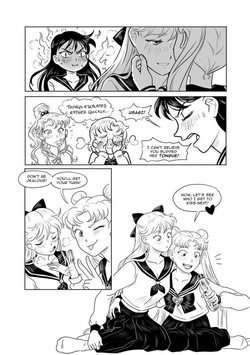 Sailor Moon Kissing Game [incomplete] — page 11