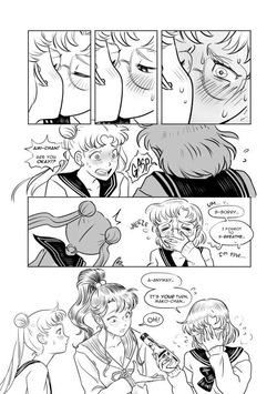 Sailor Moon Kissing Game [incomplete] — page 15