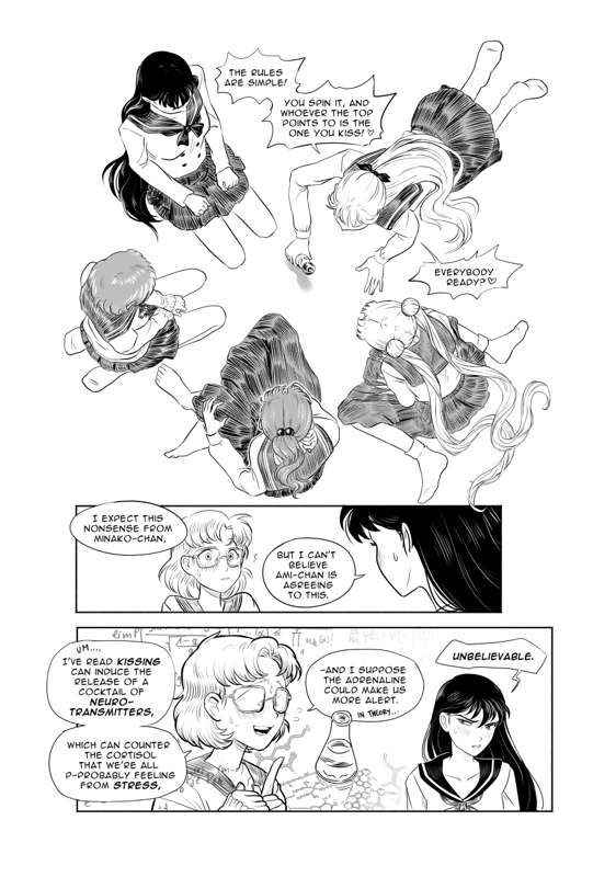 Sailor Moon Kissing Game page 5 full