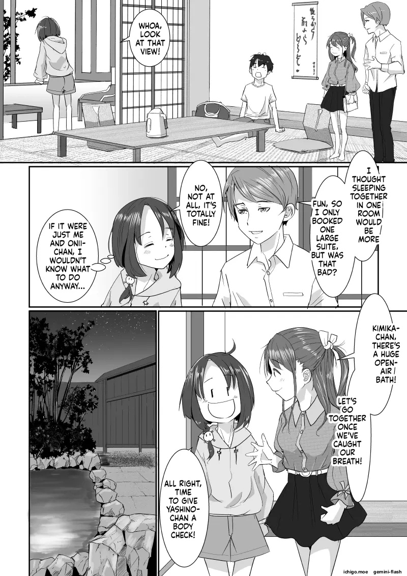 Couple Swapping: Onsen & Love Hotel Edition ~Except She's Actually My Sister!~ page 9 full
