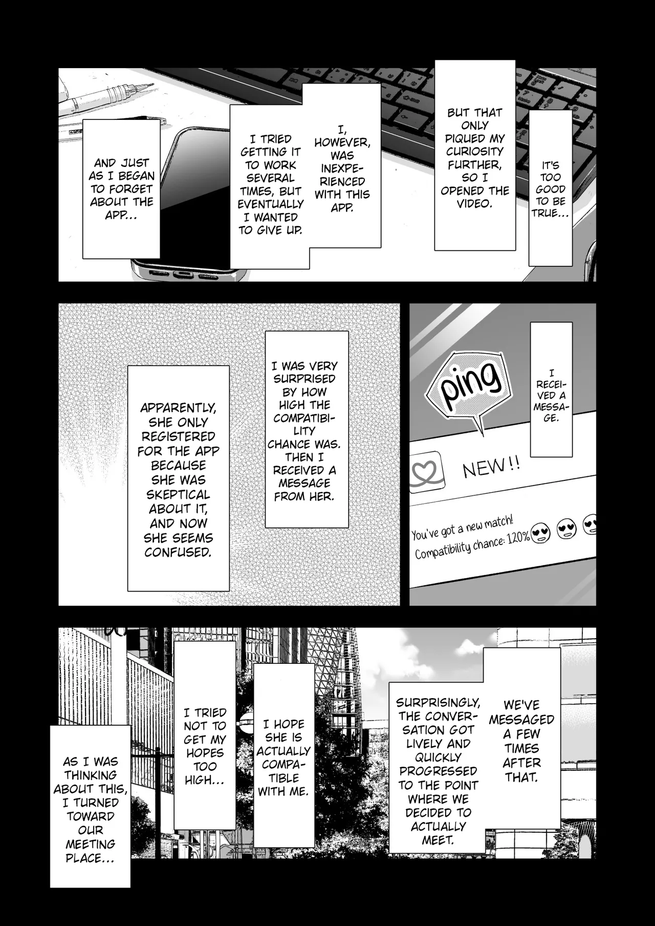 Best Match Kanojo -Seiso JK to Oji-san ga Appli de Deatte Amaama Ecchi- - Best Matching Girlfriend page 7 full