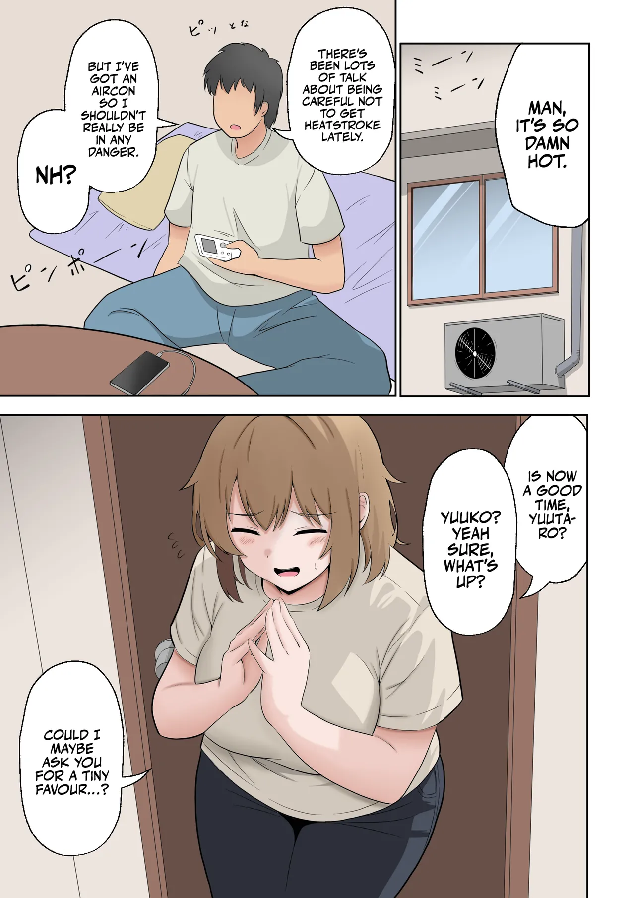 Apart no Otonari-san ga Yarasete Kureru Hanashi My Nextdoor Neighbor Let Me Fuck Her page 4 full