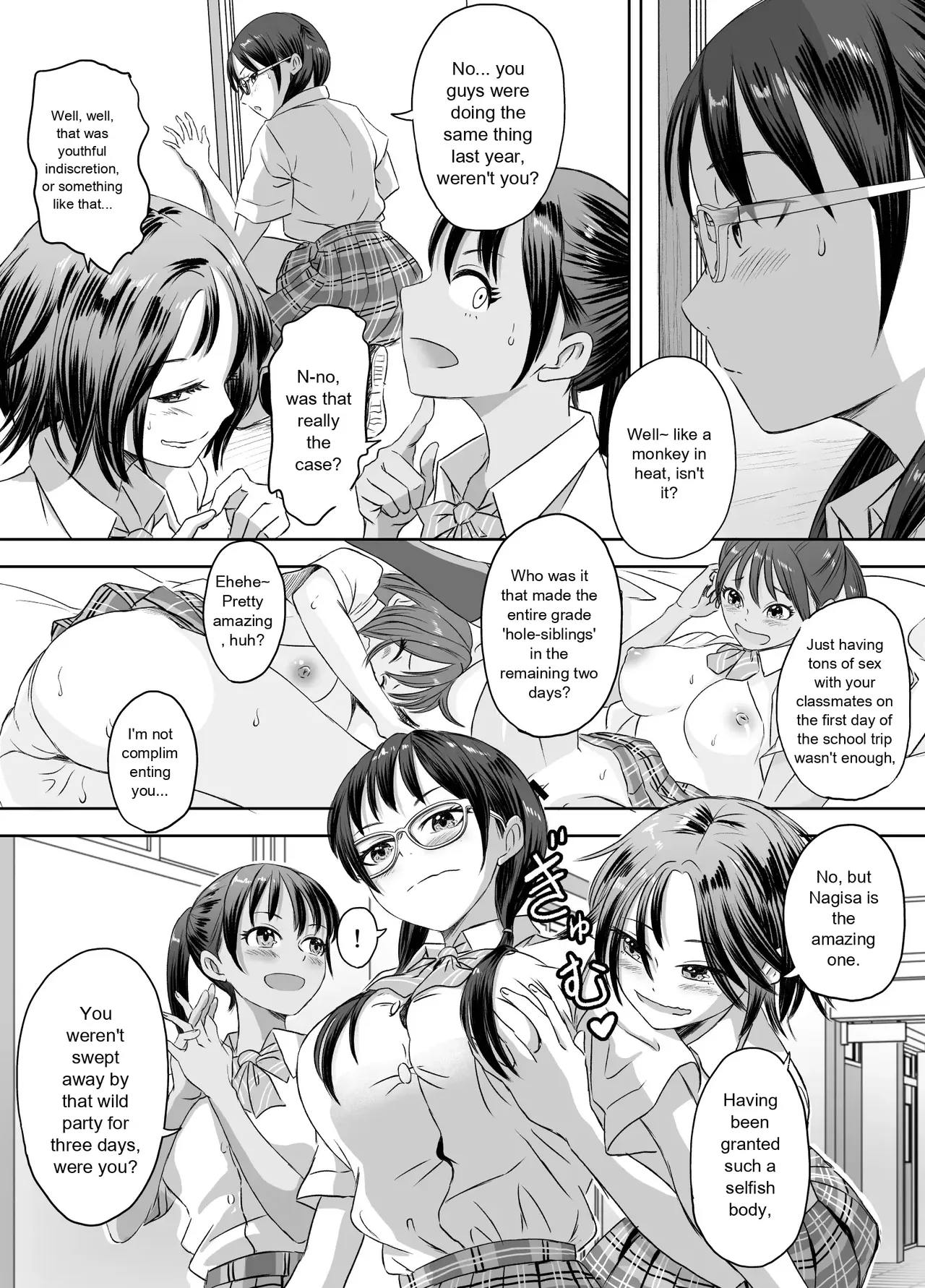 Enjoying School Life While Remaining a High School Girl page 7 full