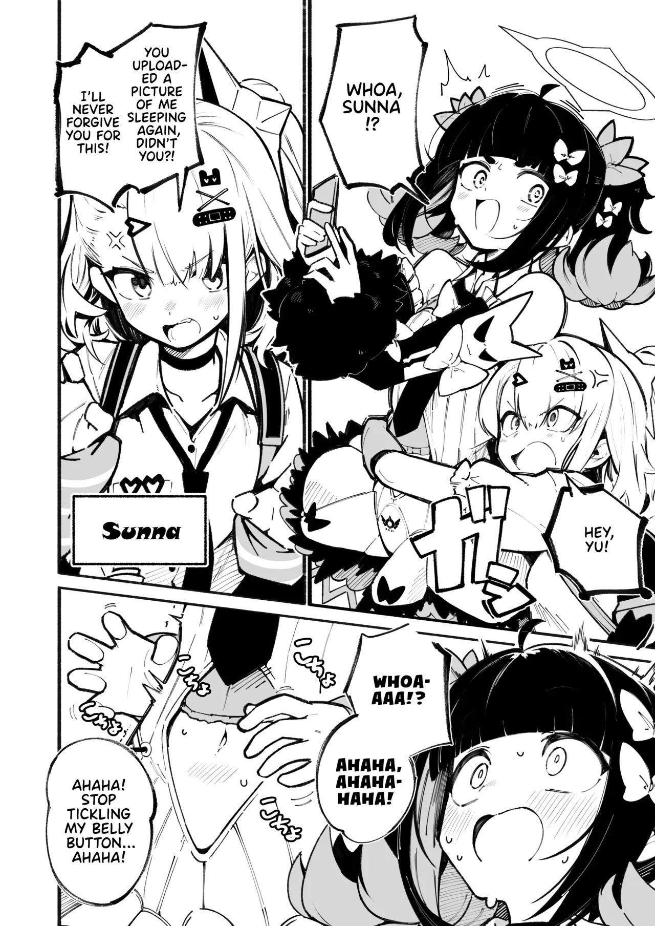 Boku no Oheso Sawaru no Kinshi!! | Don't Touch My Funny Button! page 3 full