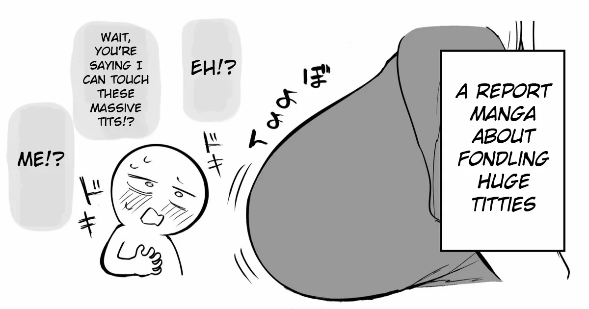 Dekachichi Momi Repo Manga | A Report Manga About Fondling Huge Titties page 1 full