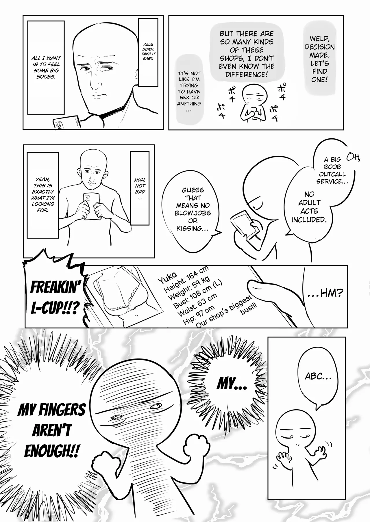 Dekachichi Momi Repo Manga | A Report Manga About Fondling Huge Titties page 5 full