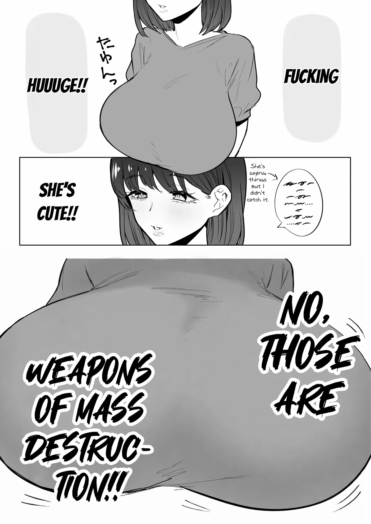 Dekachichi Momi Repo Manga | A Report Manga About Fondling Huge Titties page 9 full