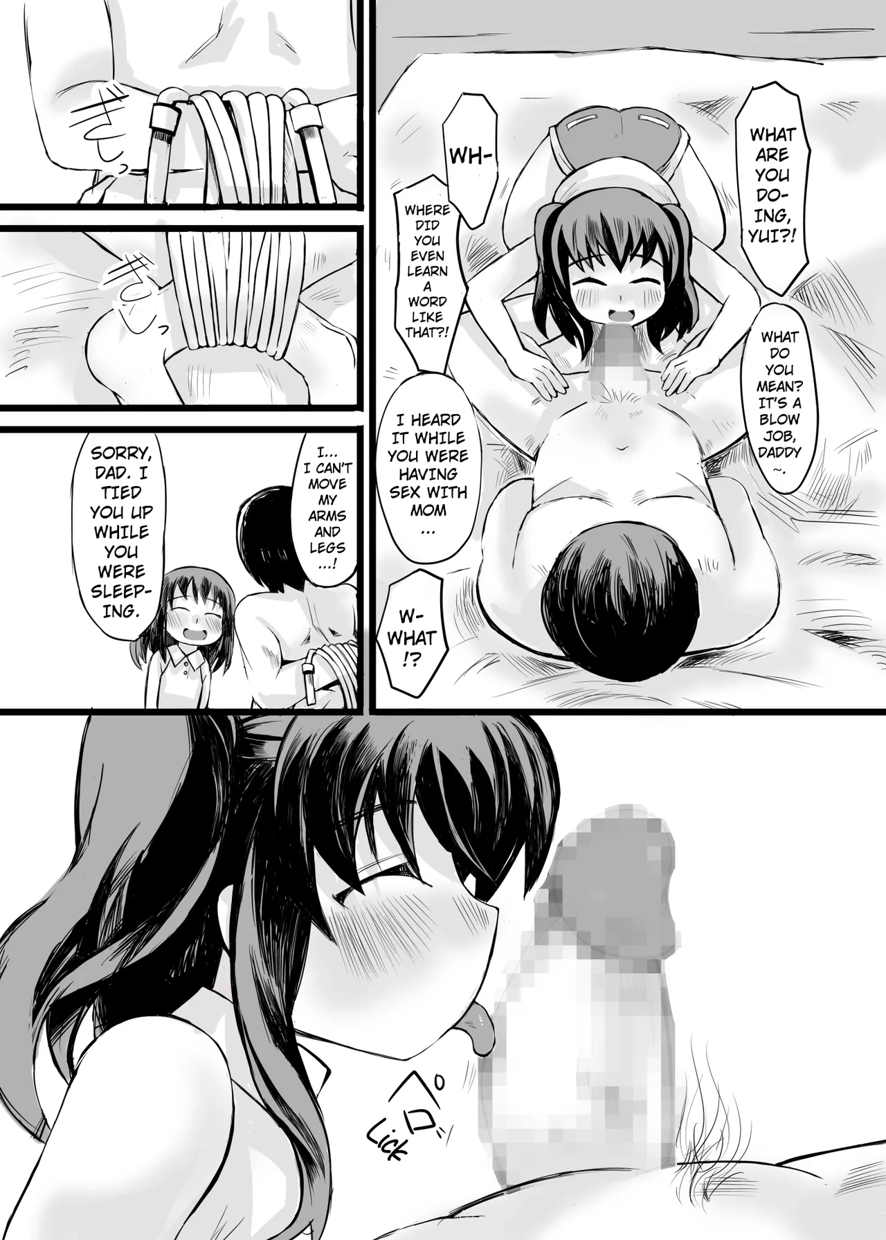 Otou-san! Okaa-san yori, Watashi to Ecchi Shiyou yo! | Dad! Have Sex with Me Instead of Mom! page 10 full