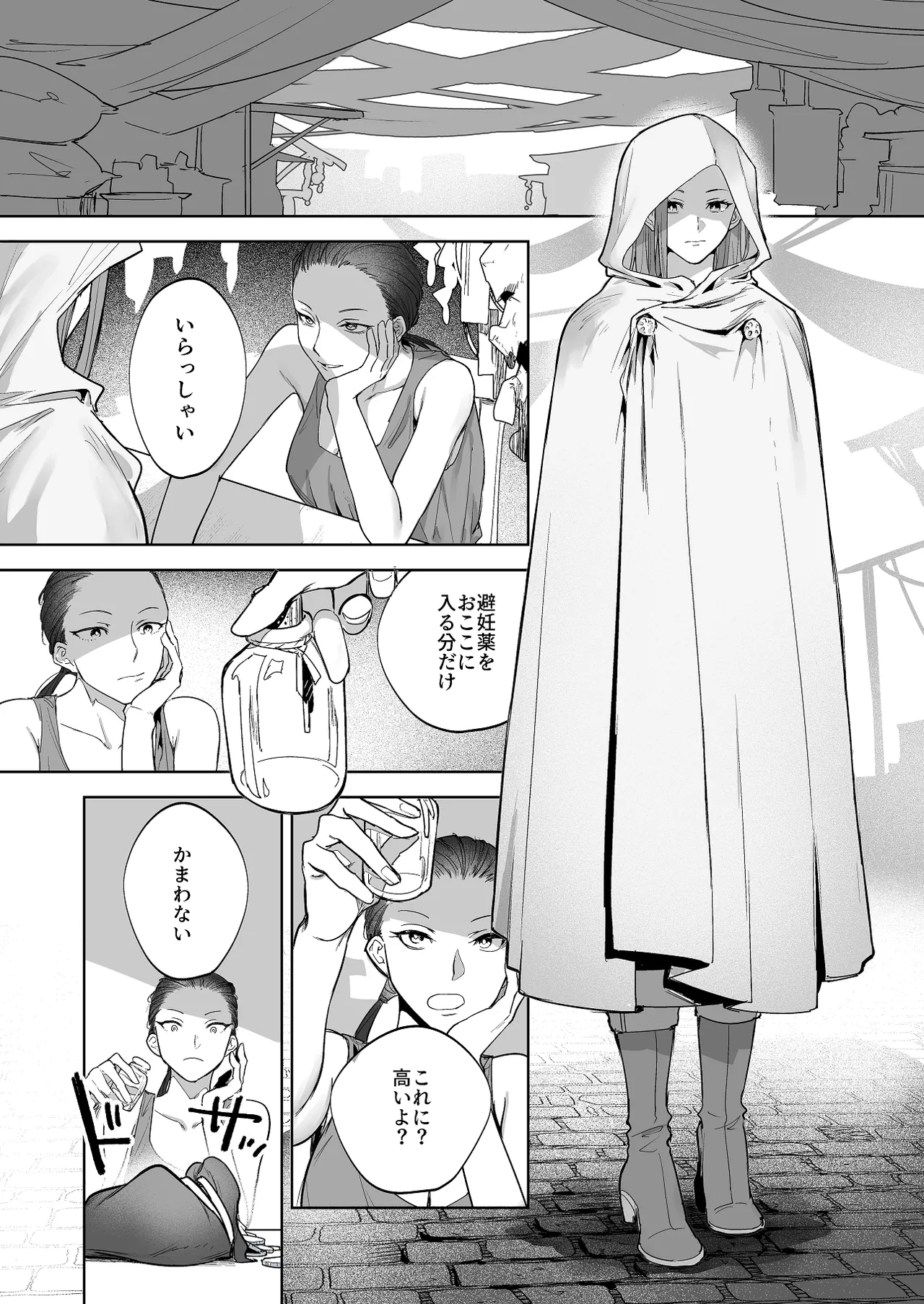 護衛女騎士と王子の関係3 page 1 full