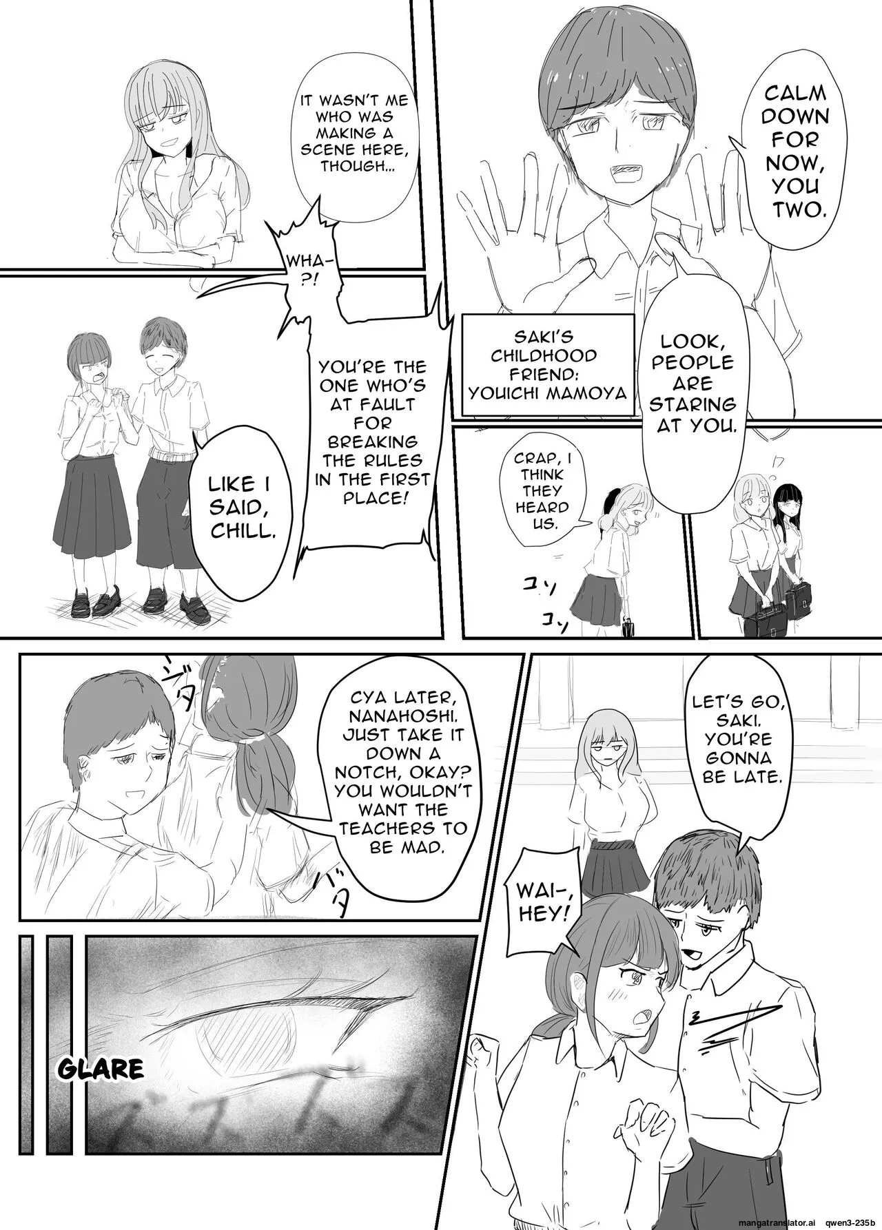 Betraying My Dear Childhood Friend I Fall In Love With A Naughty Girl page 3 full