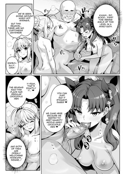 [Royal Bitch (haruhisky)] Saber-san Yarimoku Nanpamachi Onsen Hen (Fate/stay night) [English] [Digital] — page 12