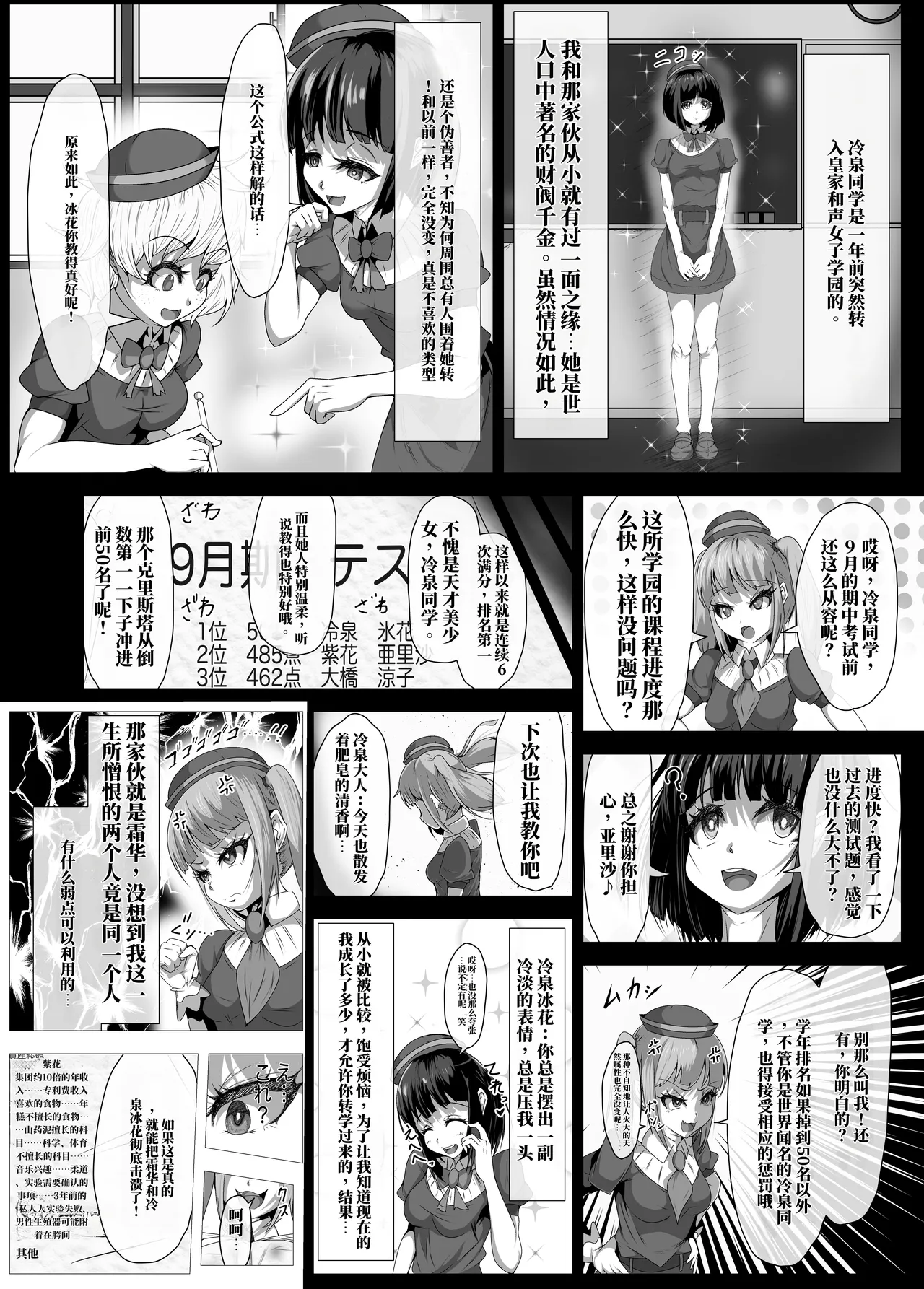 扶她女主危机 科学的冰神少女·霜华 第01话 page 6 full
