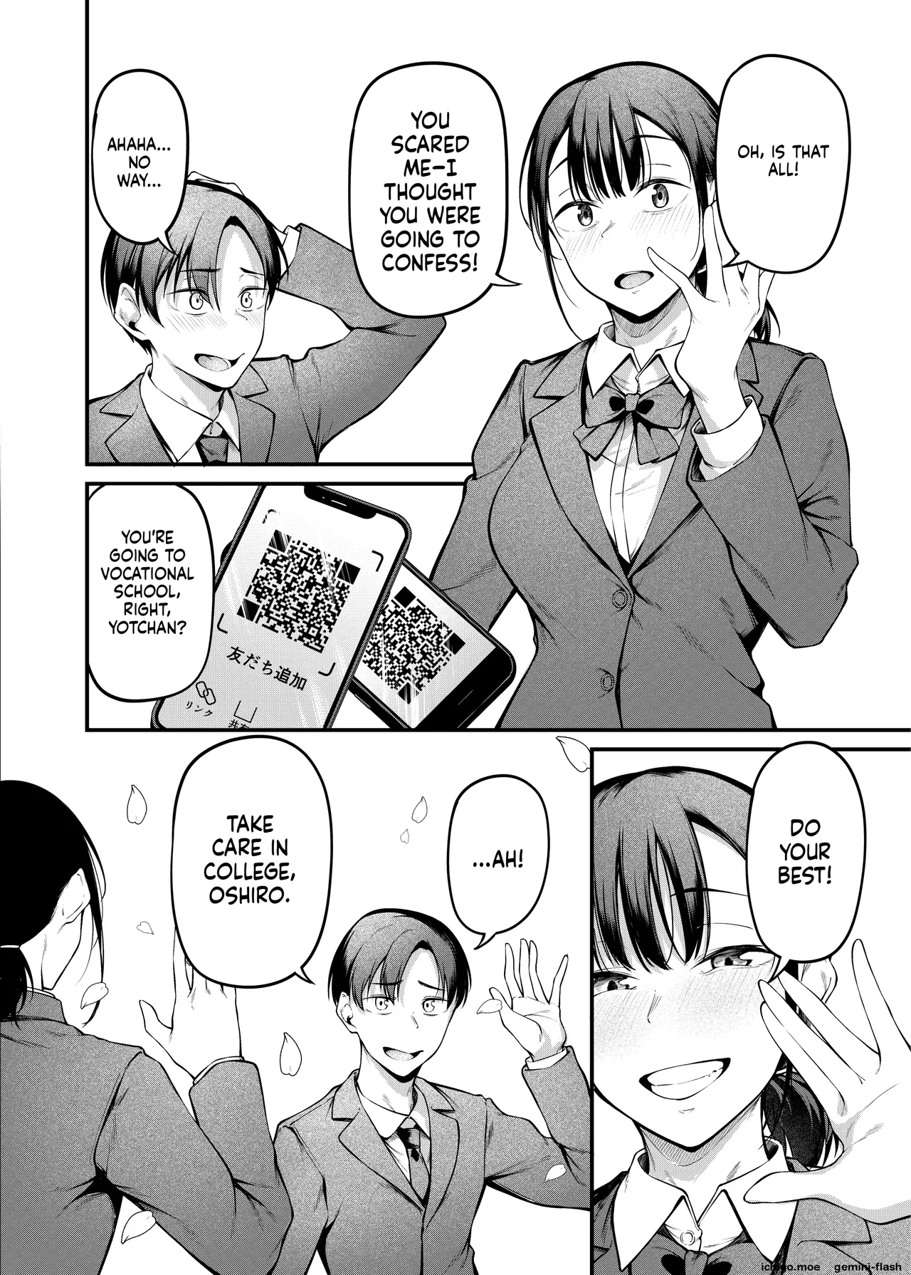 Sogyoushiki no Yoru + Denshiban Omake Kakioroshi ~Ofuroba Hen~ | Graduation Night + Bonus ~Bathroom Edition~ page 5 full