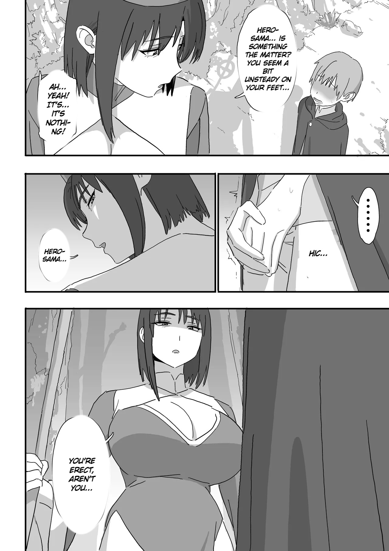 The Story of How a Cool Monk Lady Makes Me Ejaculate Every Day page 10 full