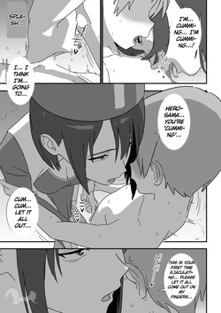 [Kintama Dessan] The Story of How a Cool Monk Lady Makes Me Ejaculate Every Day [English] [MTL] — page 17