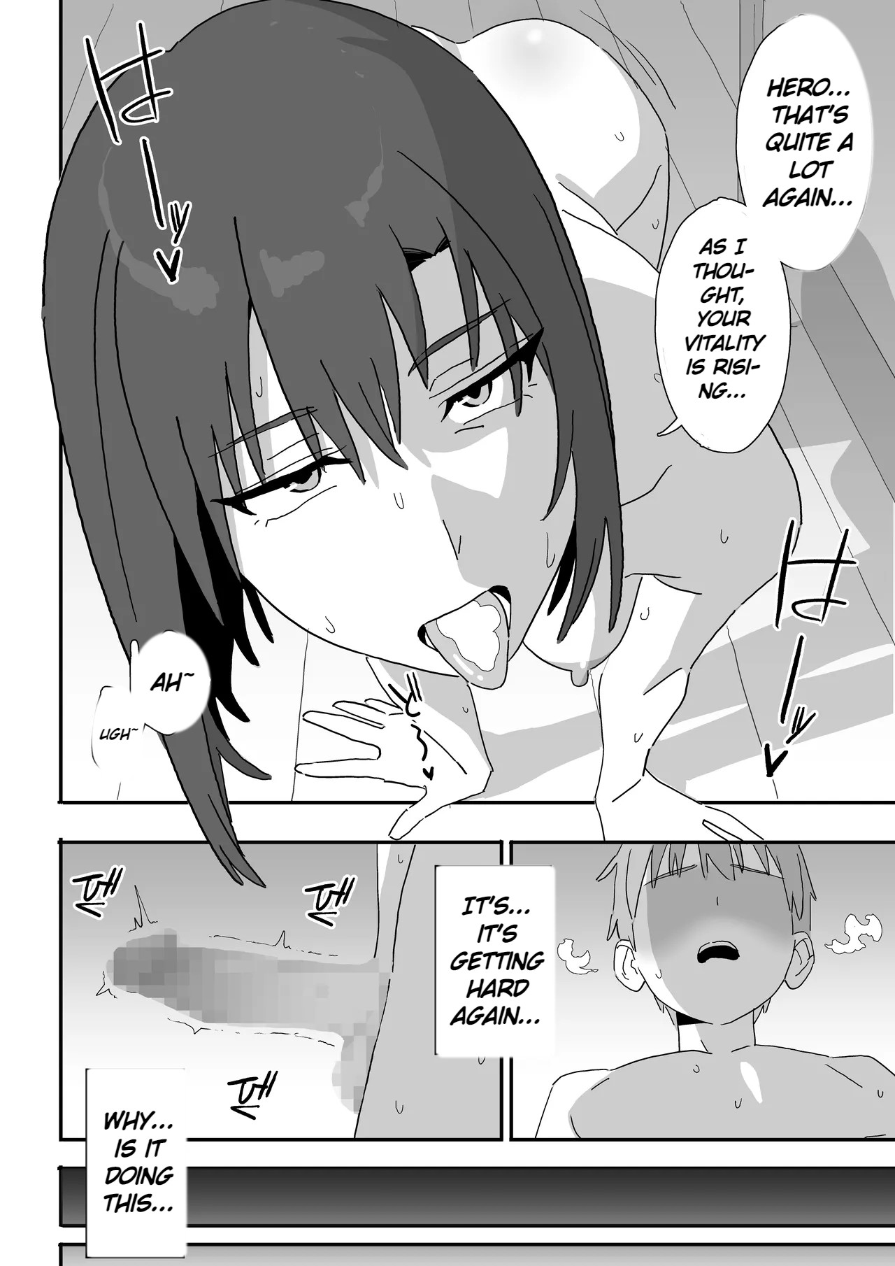 The Story of How a Cool Monk Lady Makes Me Ejaculate Every Day page 8 full